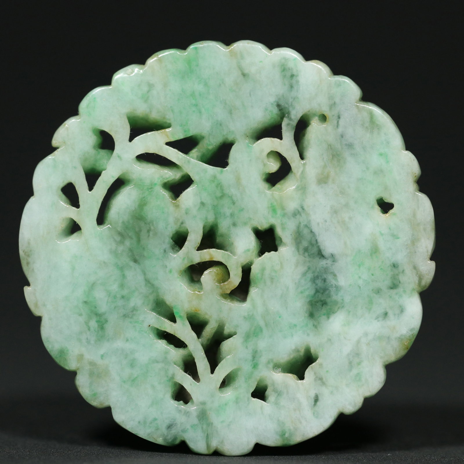 Jadeite Hand Carved Kids Pendant - 9