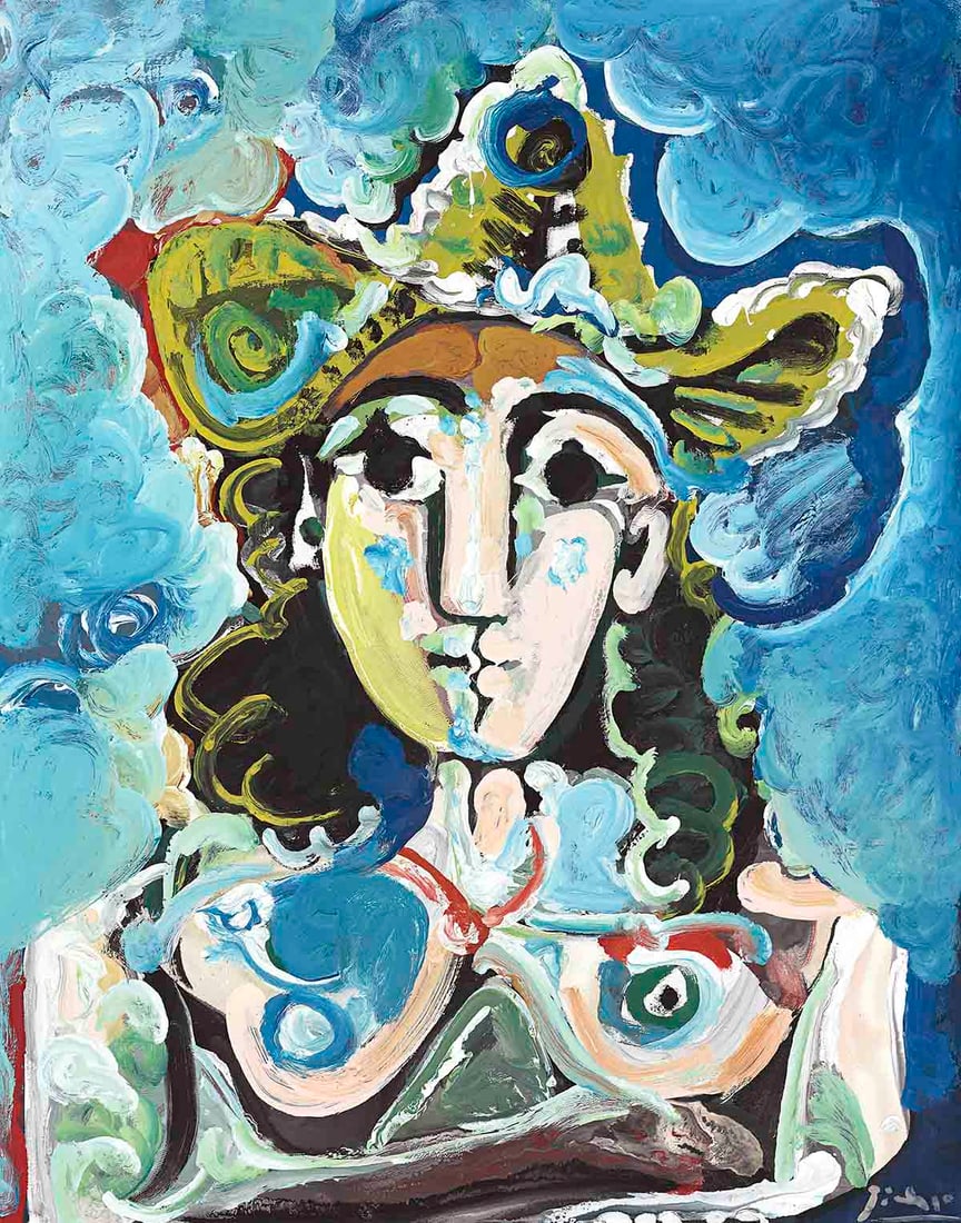 Pablo Picasso Nu Au Chapeau Buste Giclee Numbered Edition: Artist: Pablo Picasso Title: Nu Au Chapeau Buste Medium: Giclee Marks: L.E numbered Paper size: watercolour paper 19 x 13 inches Printed: 2002 by Fine Art Museum Condition: Fine - Pristine Certificate