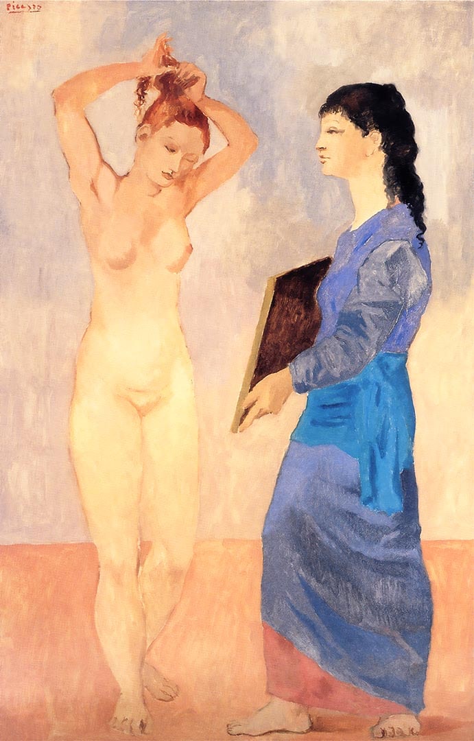 Picasso La toilette Giclee Numbered Edition: Artist: Pablo Picasso Title: La toilette Medium: Giclee Marks: L.E numbered Paper size: watercolor paper 19 x 13 inch Printed: 2002 by Fine Art Museum Condition: Fine - Pristine Certificate of