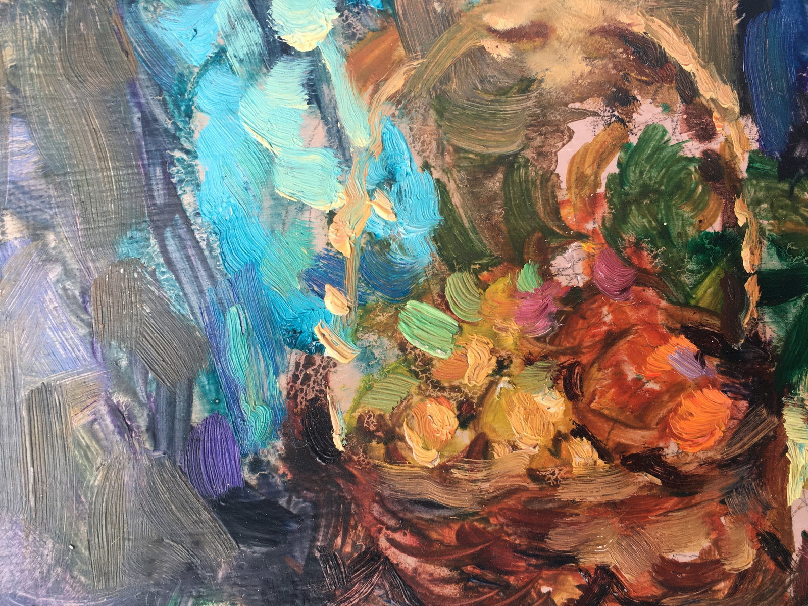 Oil painting Autumn still life Sergey Ivanovich - 3