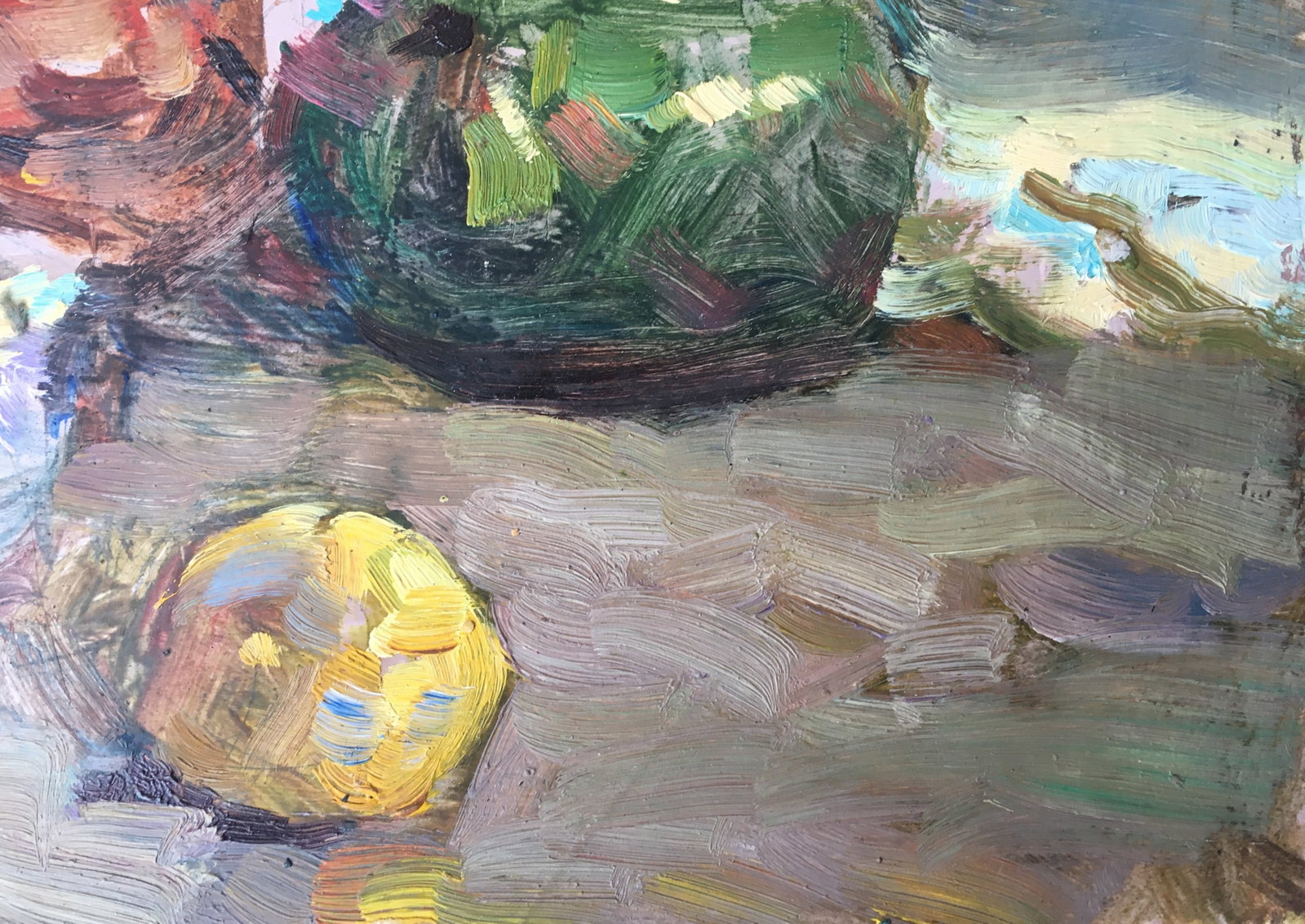 Oil painting Autumn still life Sergey Ivanovich - 6