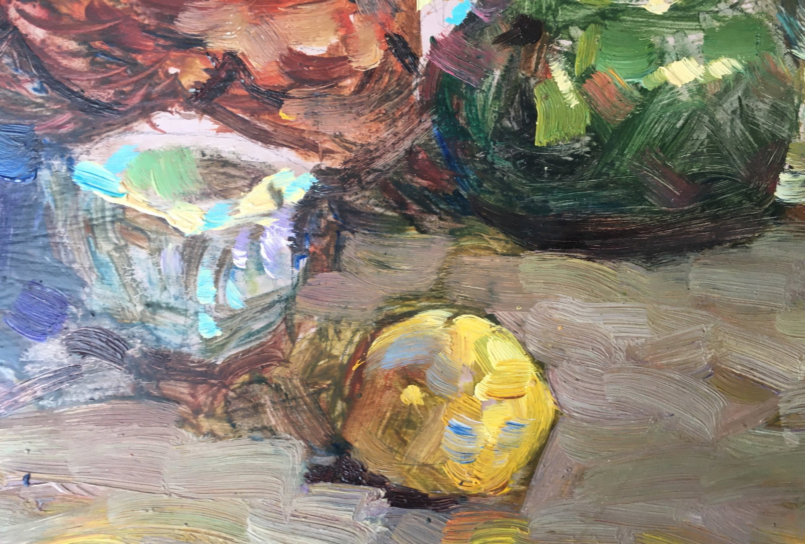 Oil painting Autumn still life Sergey Ivanovich - 7
