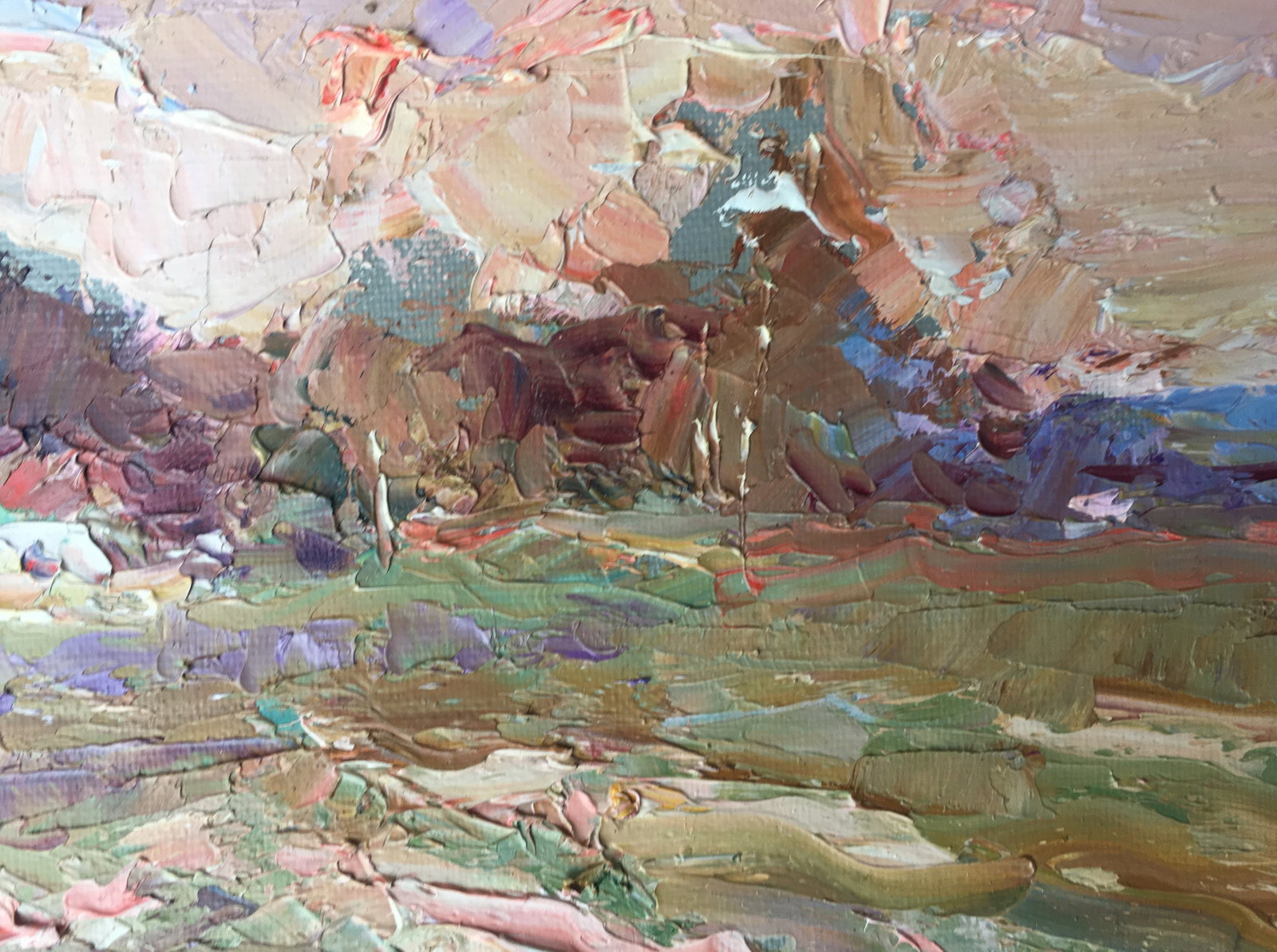 Oil painting evening Sergey Ivanovich - 9