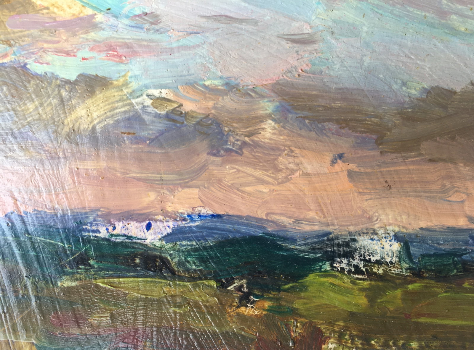 Oil painting evening Sergey Ivanovich - 5