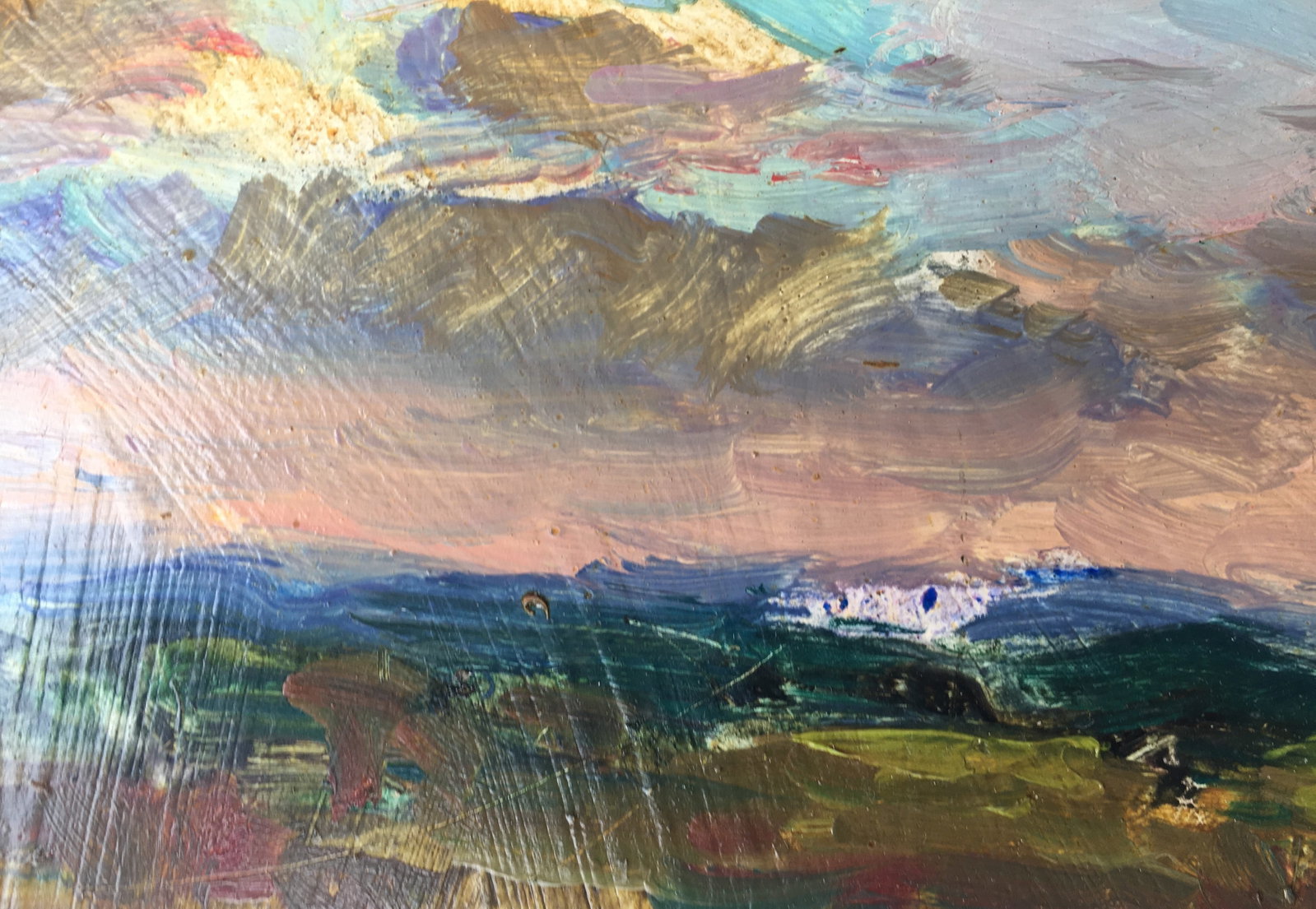 Oil painting evening Sergey Ivanovich - 6