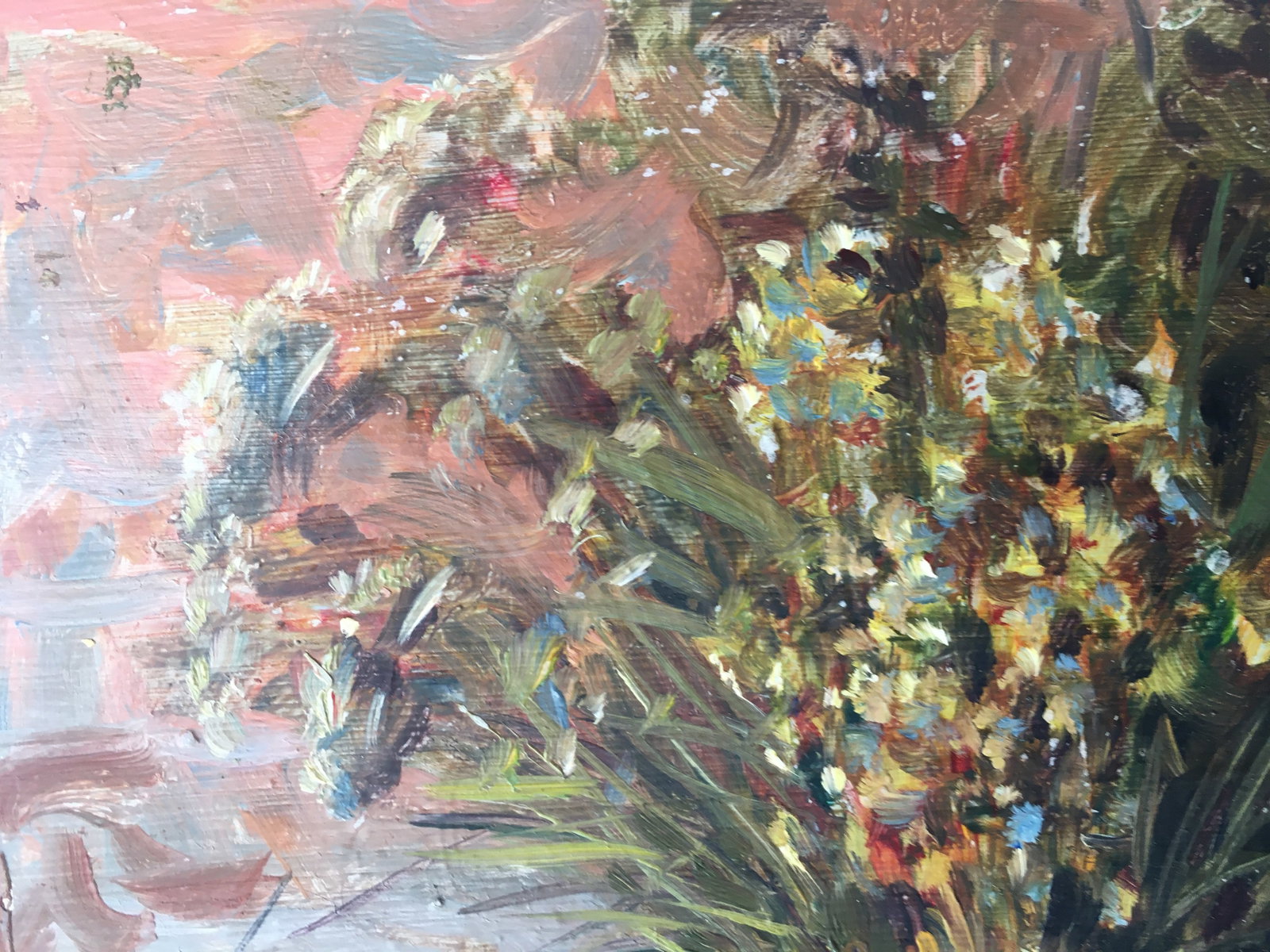 Oil painting dry bouquet Sergey Ivanovich - 3