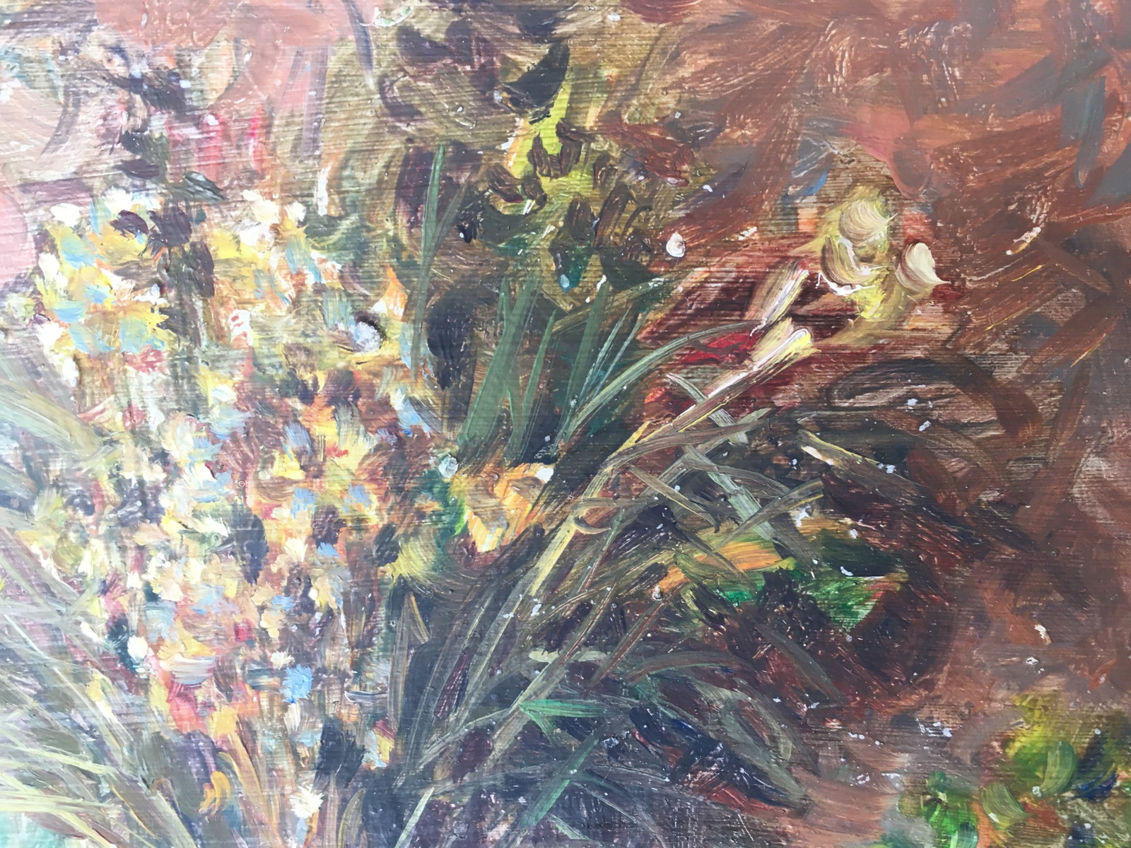 Oil painting dry bouquet Sergey Ivanovich - 4