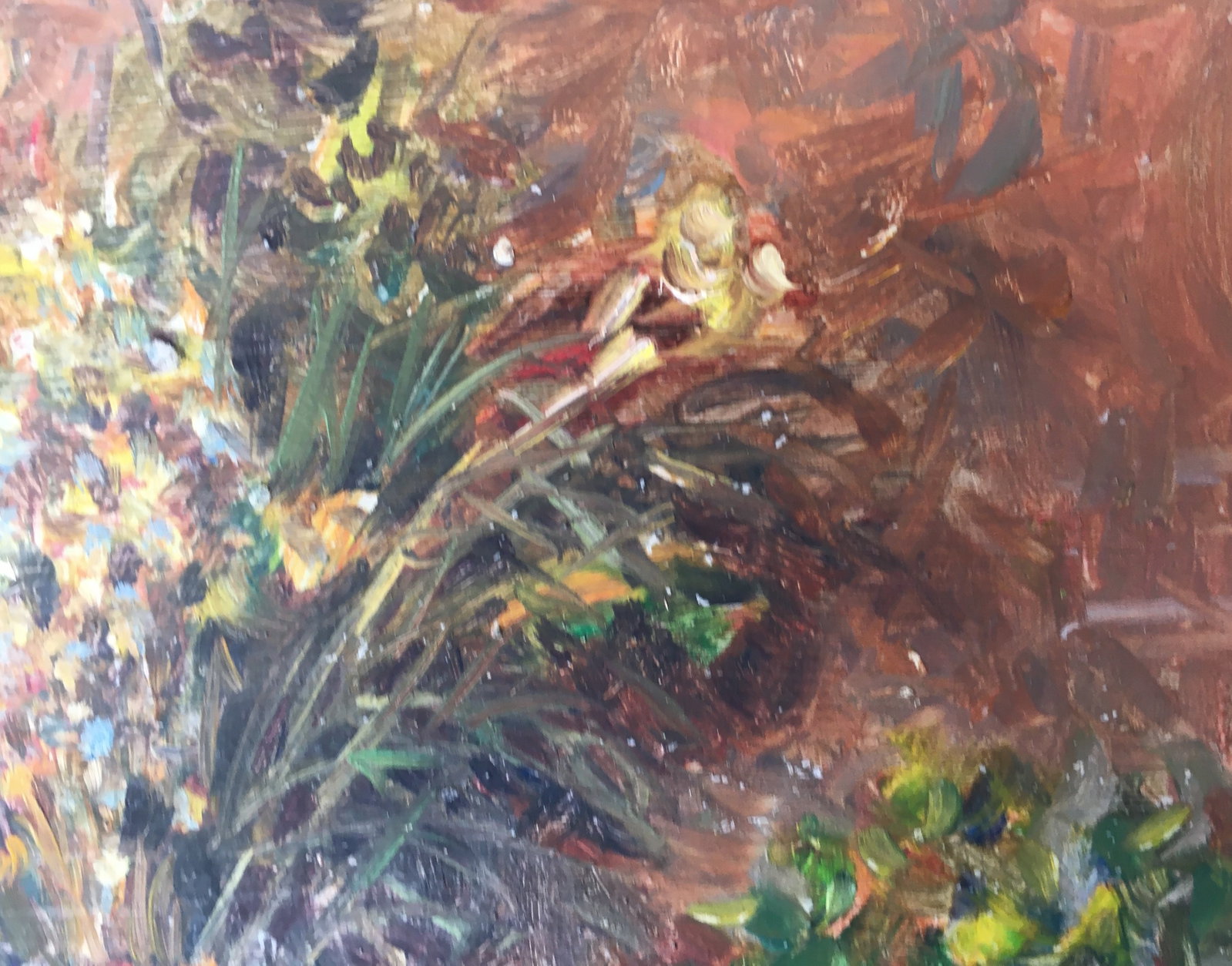 Oil painting dry bouquet Sergey Ivanovich - 5