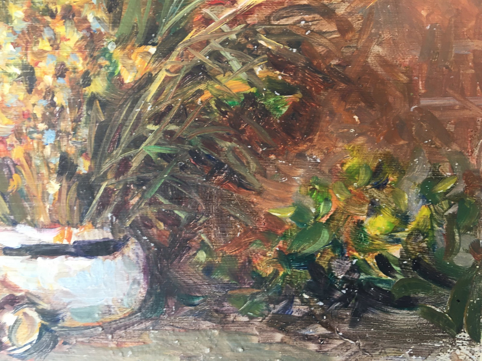 Oil painting dry bouquet Sergey Ivanovich - 6