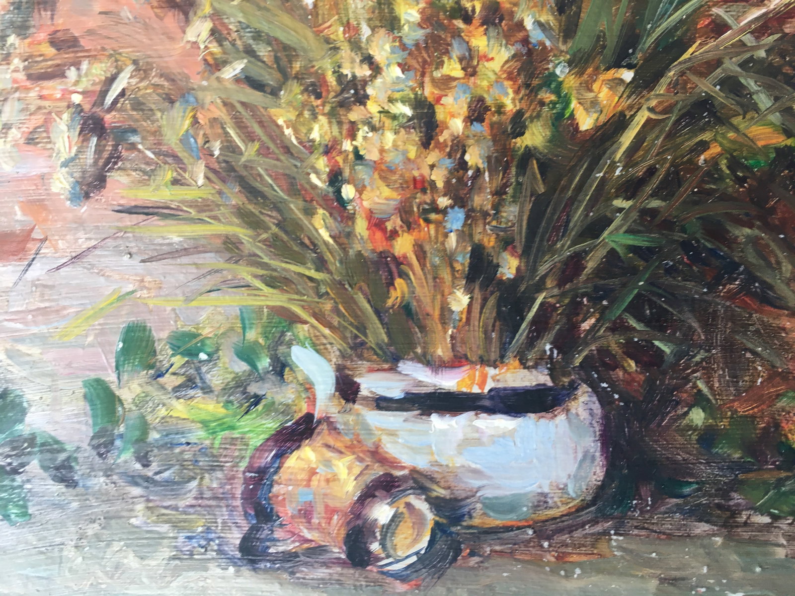 Oil painting dry bouquet Sergey Ivanovich - 7