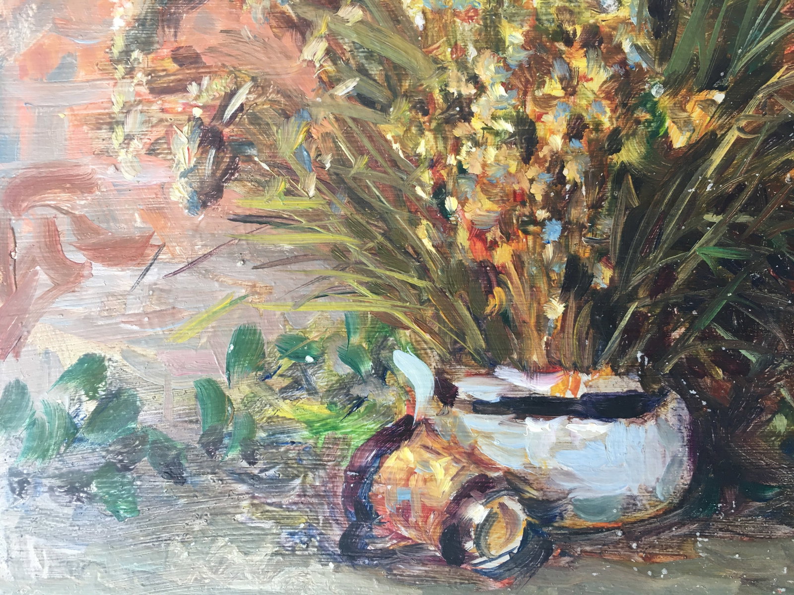 Oil painting dry bouquet Sergey Ivanovich - 8