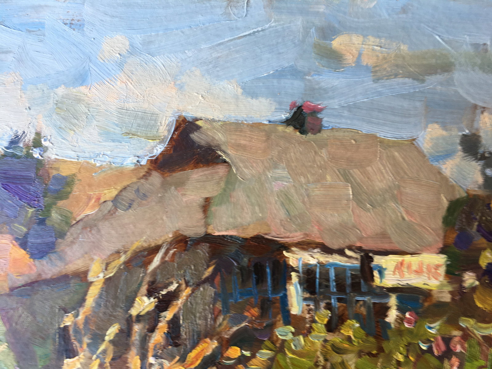 Oil painting Windy day Sergey Ivanovich - 4