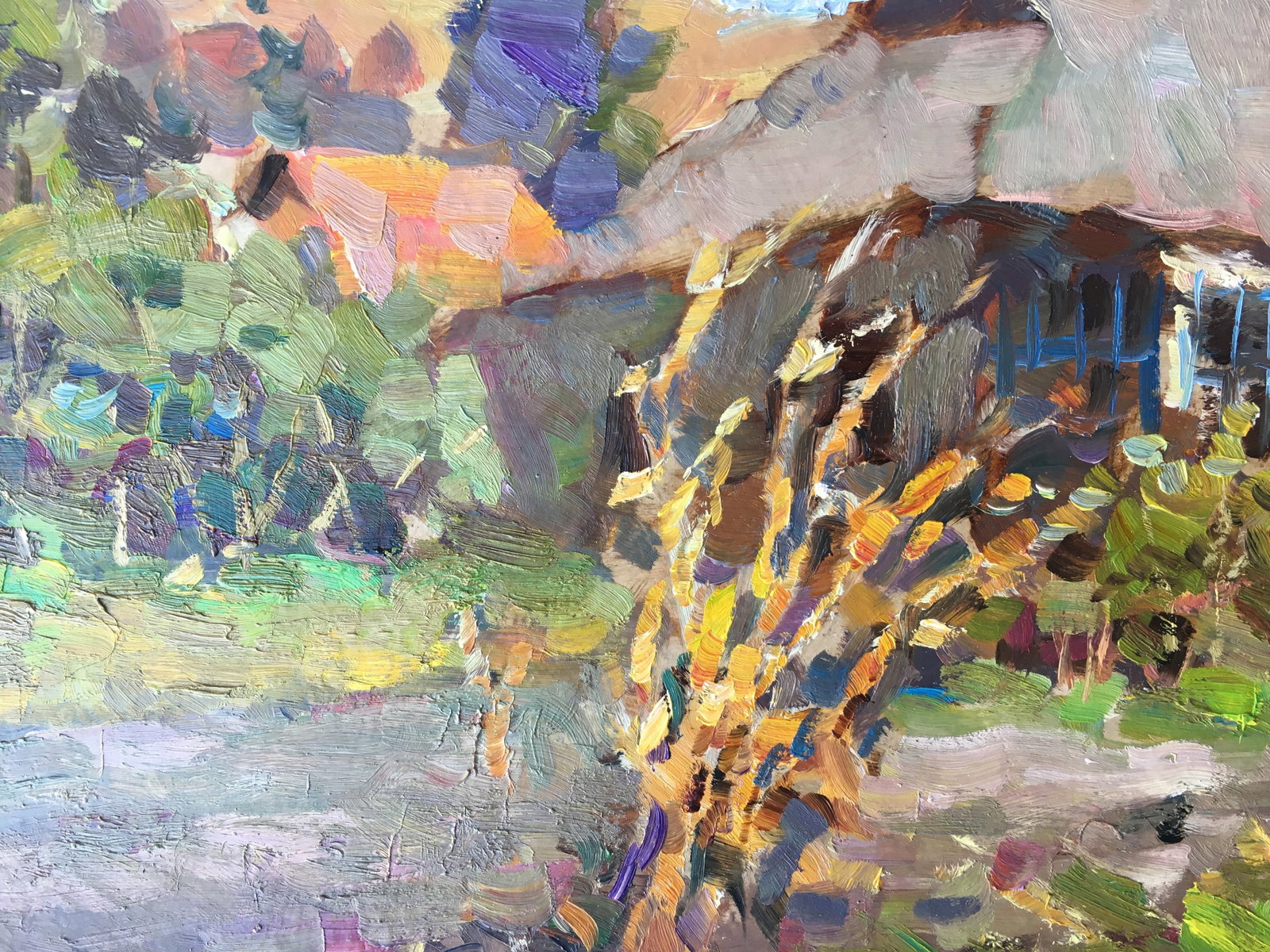 Oil painting Windy day Sergey Ivanovich - 6