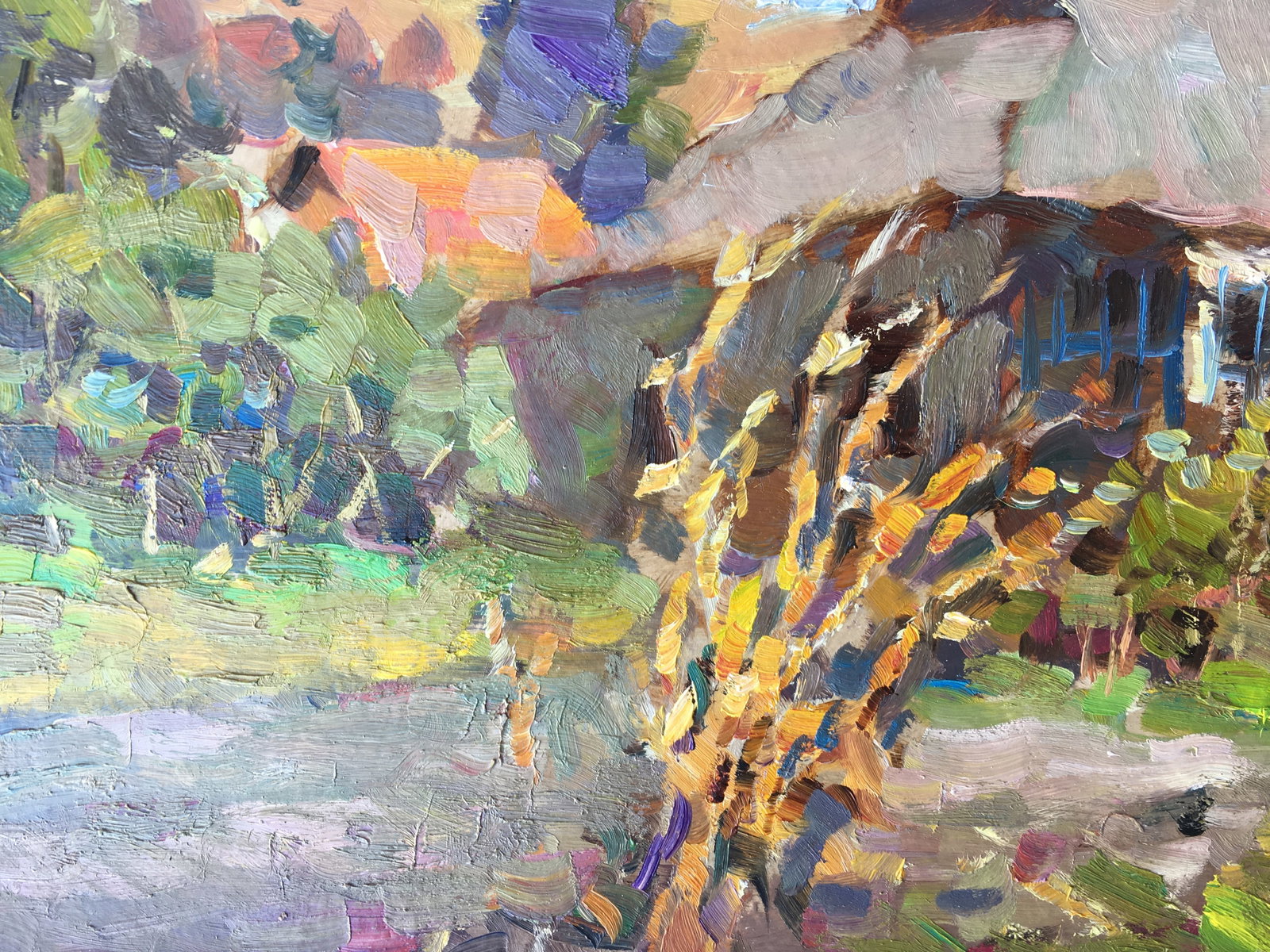 Oil painting Windy day Sergey Ivanovich - 7