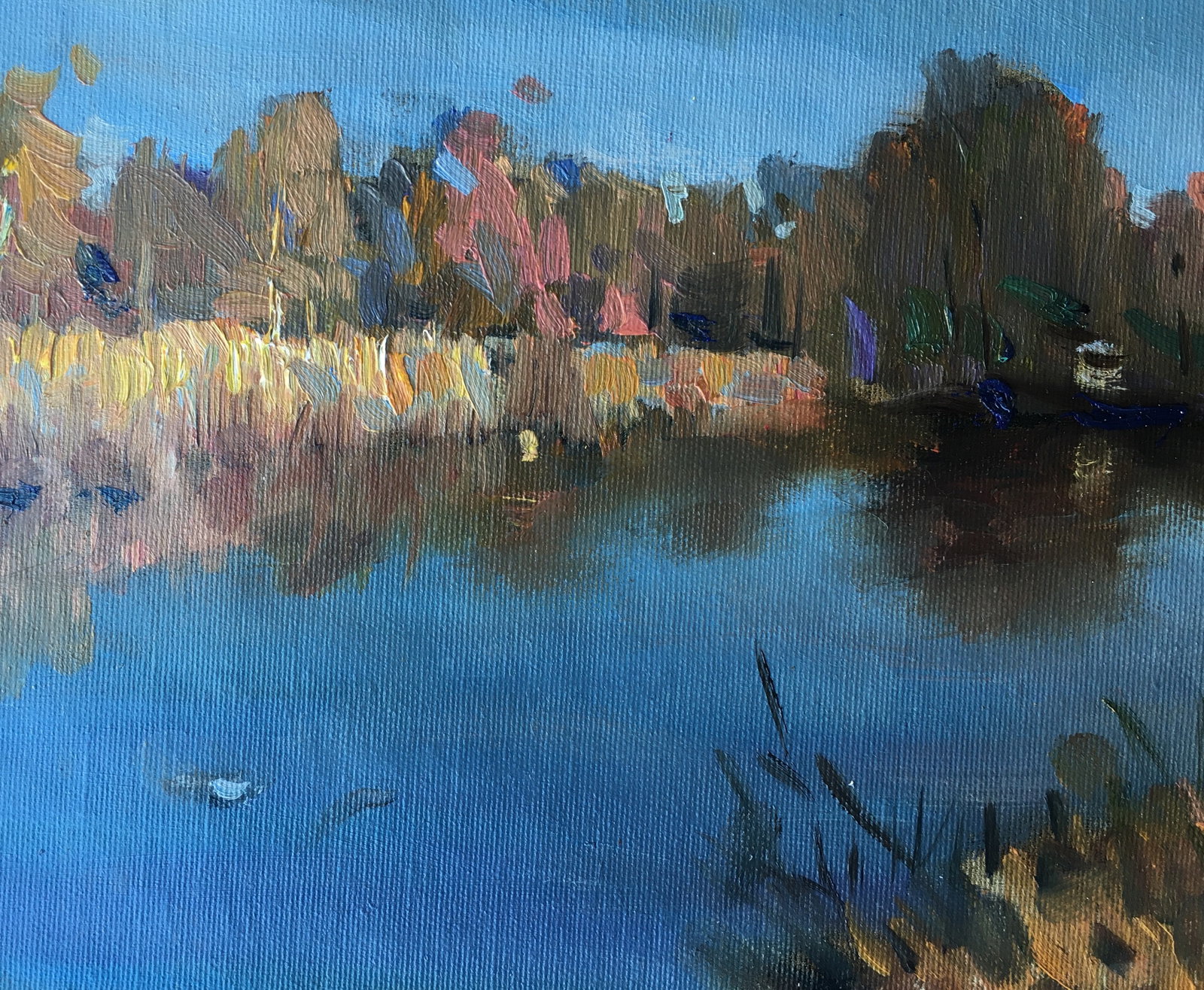 Oil painting Clear river Sergey Ivanovich - 6