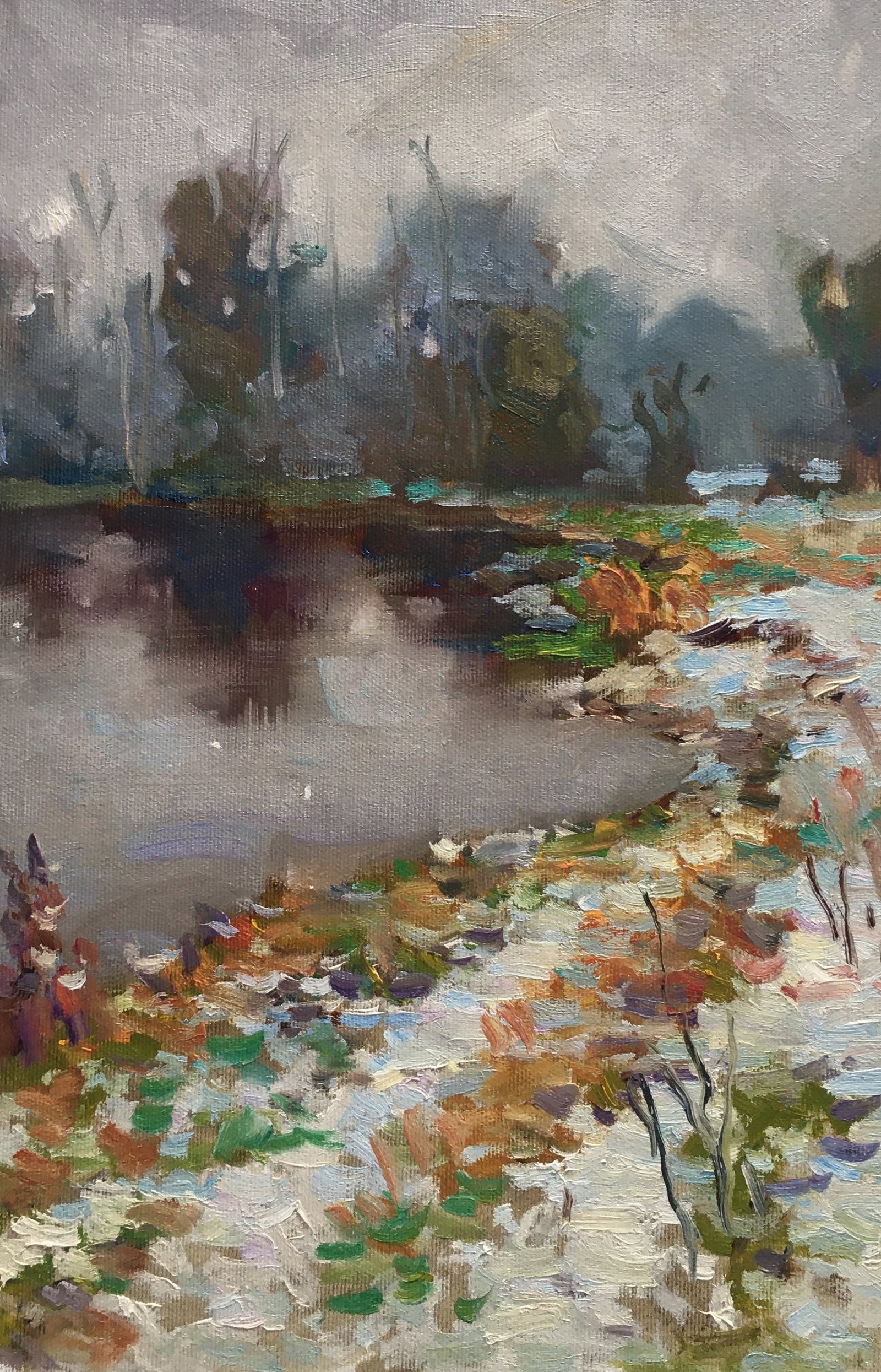 Oil painting Clouds Sergey Ivanovich: Title: Oil painting Clouds Sergey Ivanovich Description: 134ALAA Painter: Sergey Ivanovich Animov Size: 39x26 cm/15,3x10,2 inches Components: canvas, oil Original painting from our collection ERA: mod