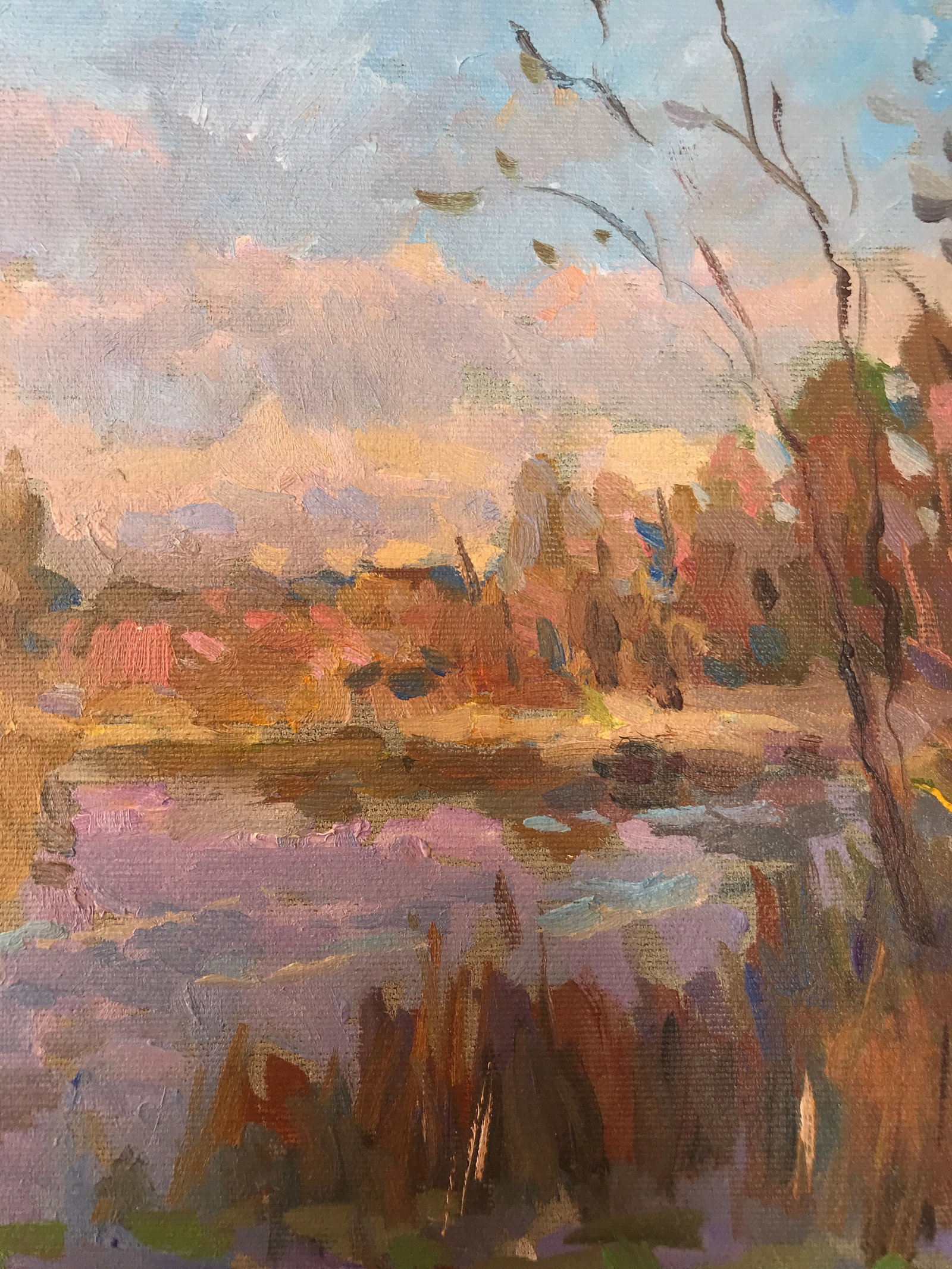 Oil painting water pocket Sergey Ivanovich - 8