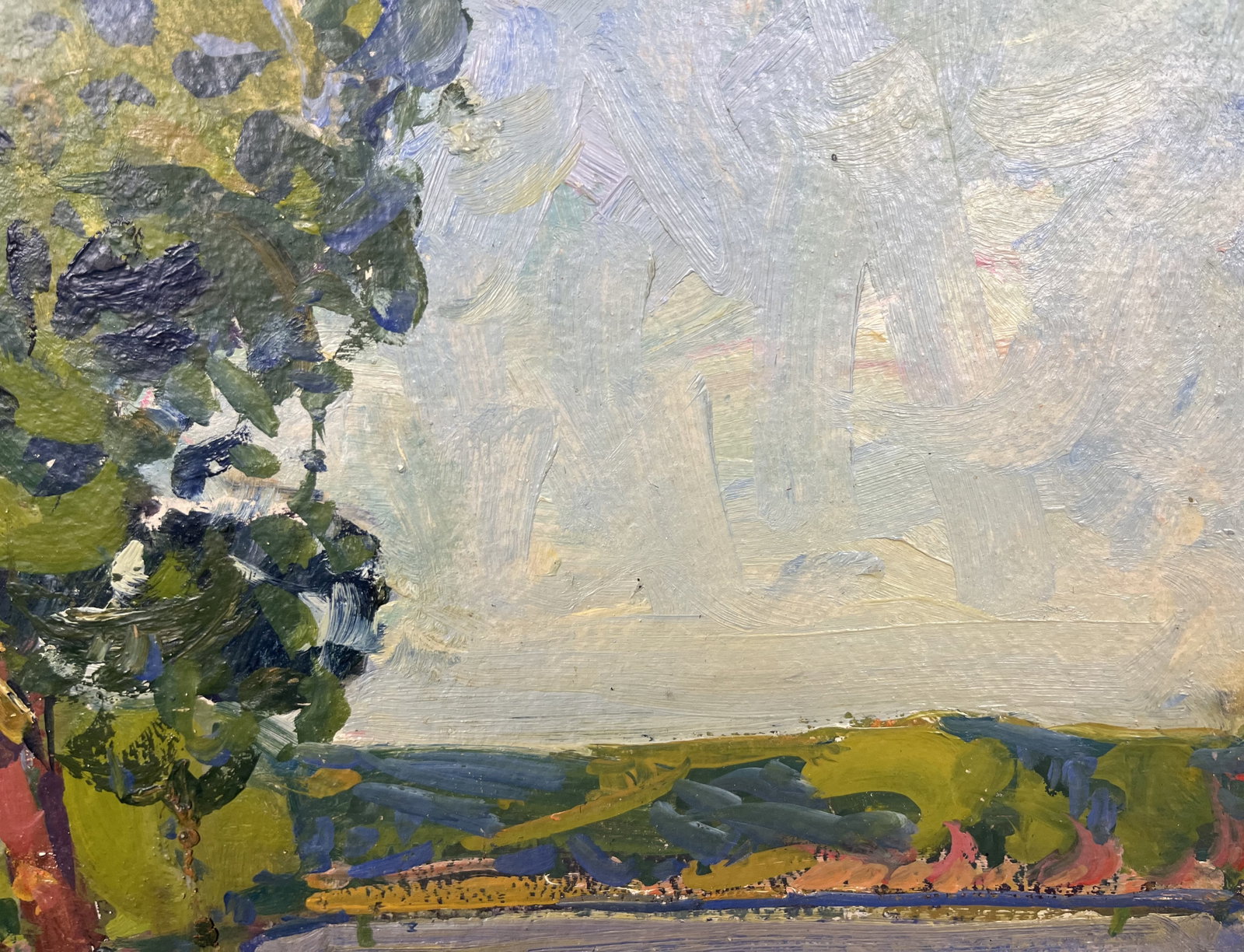 Oil painting Summer cool Kolosovsky G. - 4