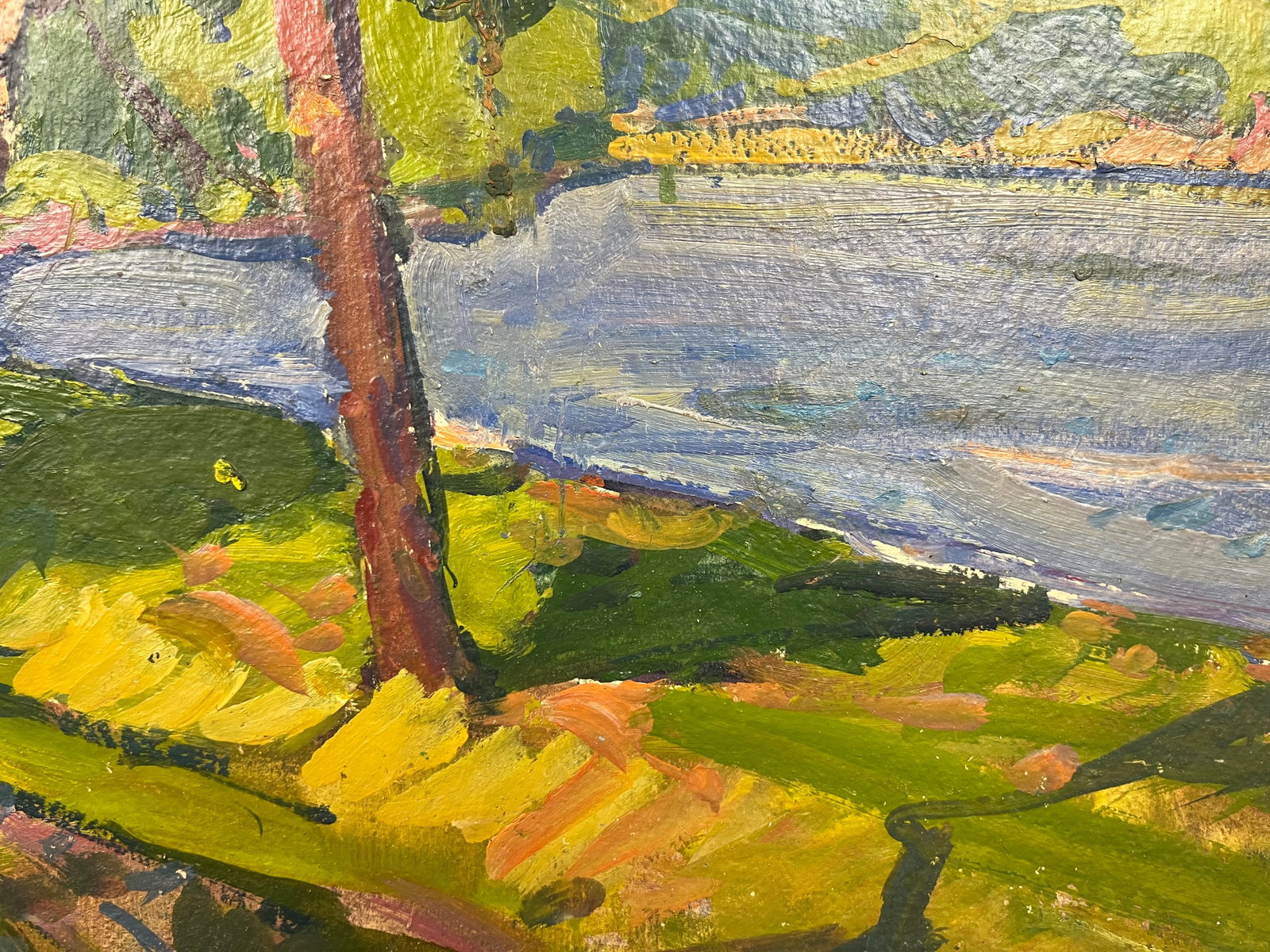 Oil painting Summer cool Kolosovsky G. - 6