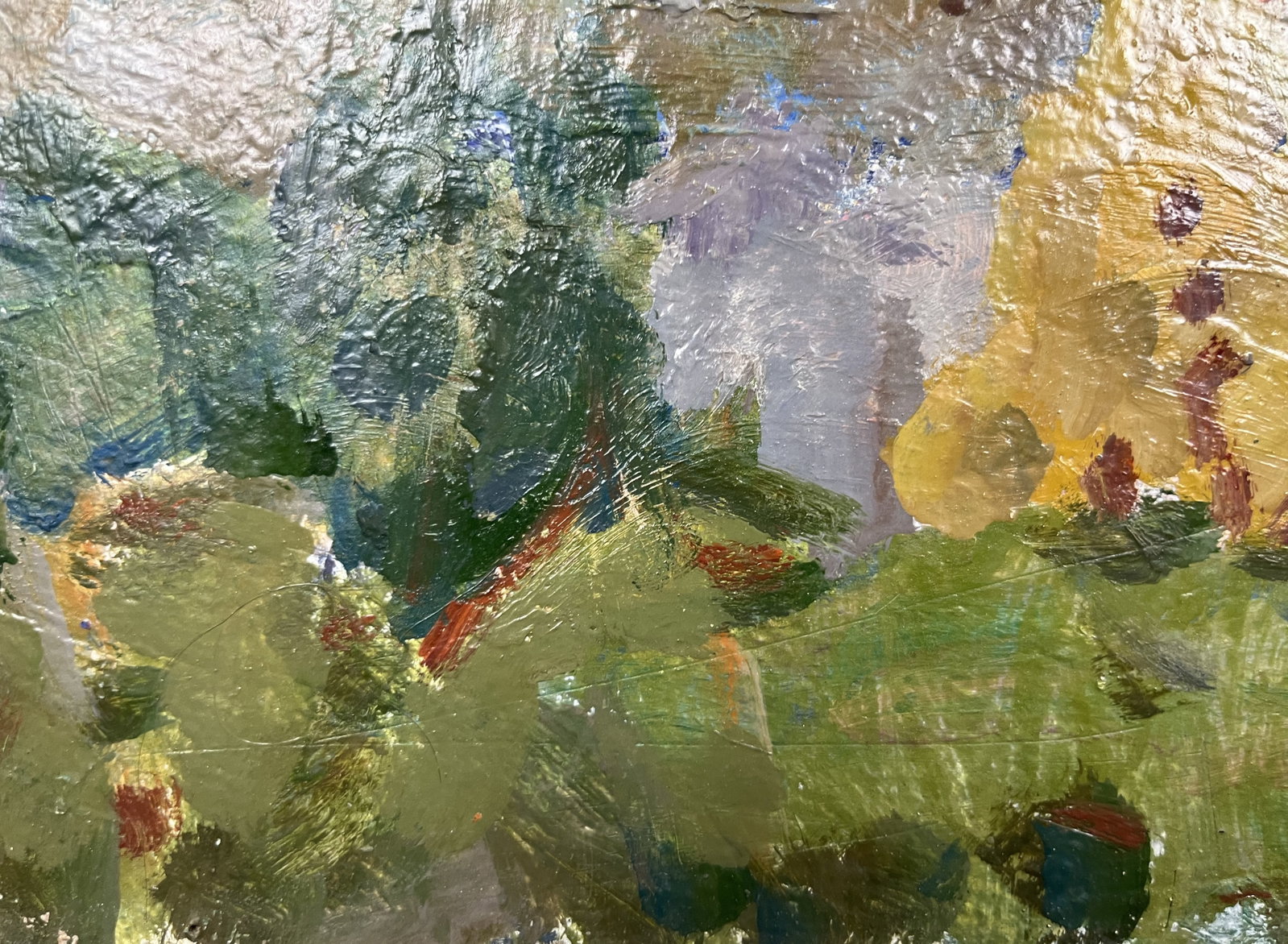 Oil painting Autumn forest Kolosovsky G. - 8