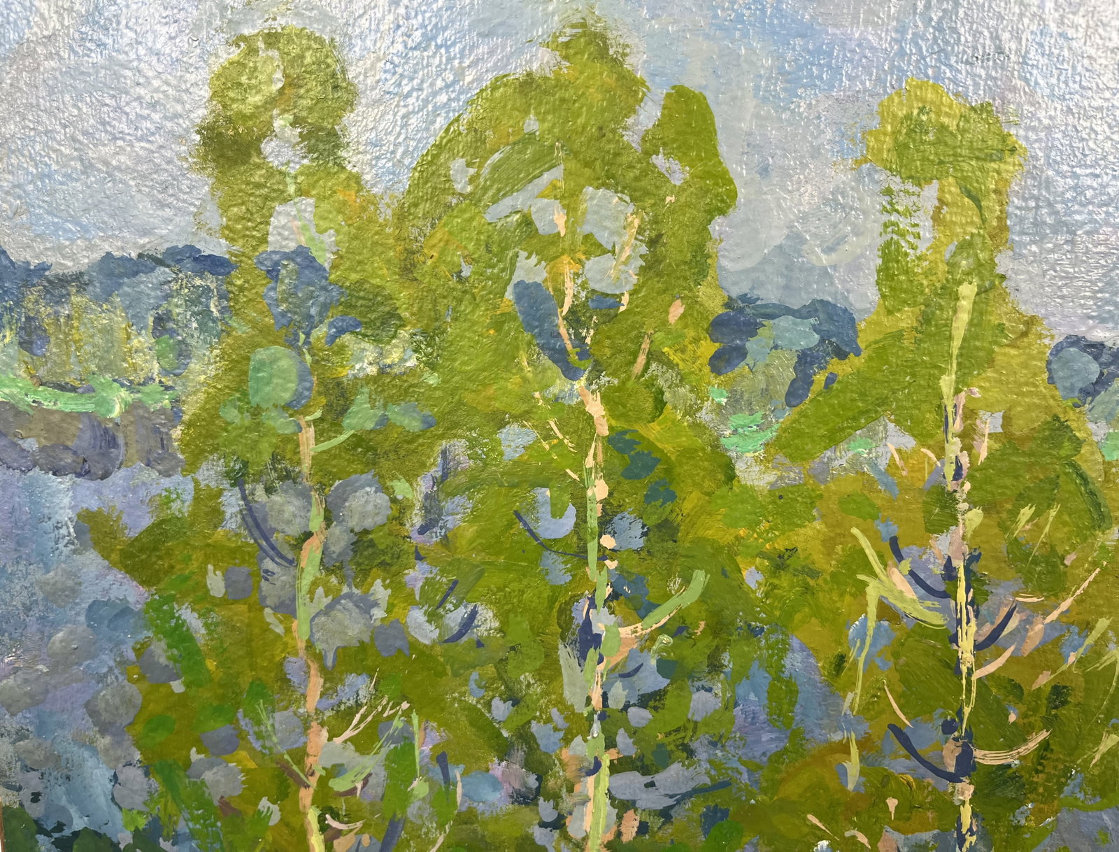 Oil painting Summer day Kolosovsky G. - 2