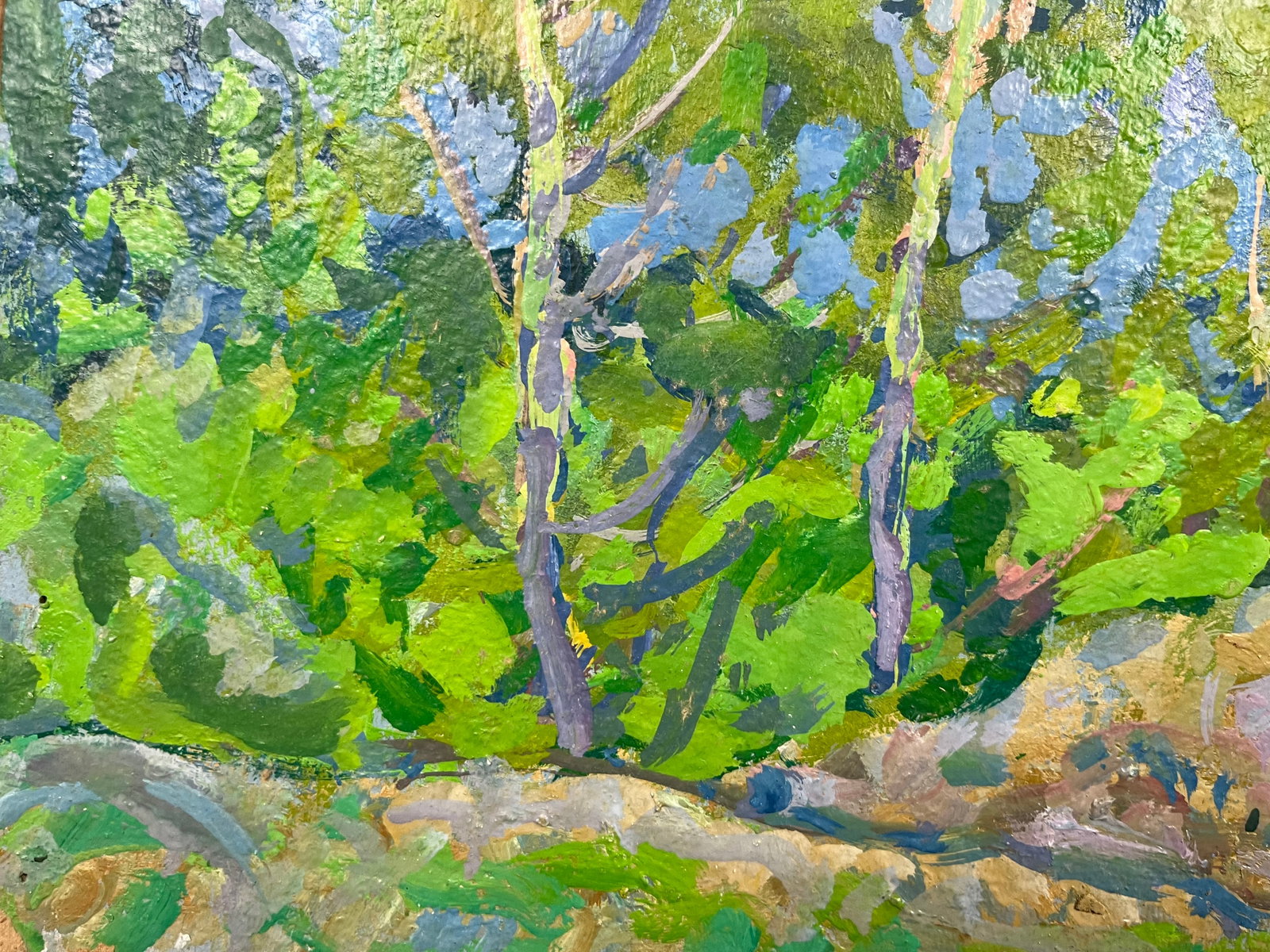 Oil painting Summer day Kolosovsky G. - 7