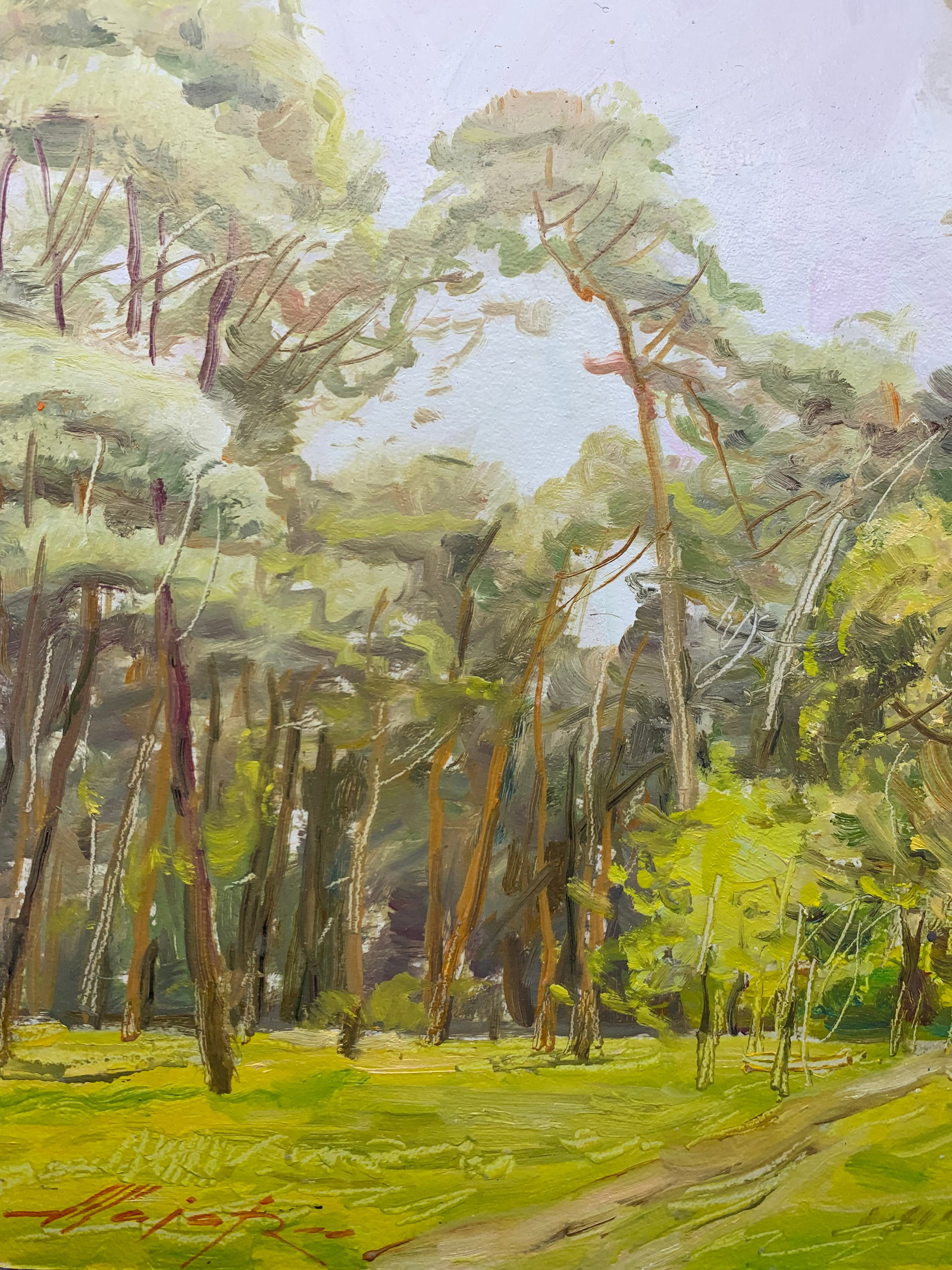 Oil painting For mushrooms Oleksandr Oleksandrovich Nazarenko - 3