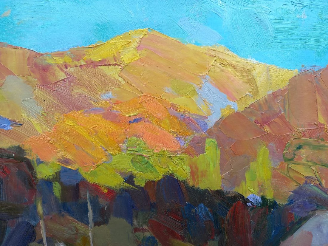Oil painting At dawn Alex Ditriev - 6