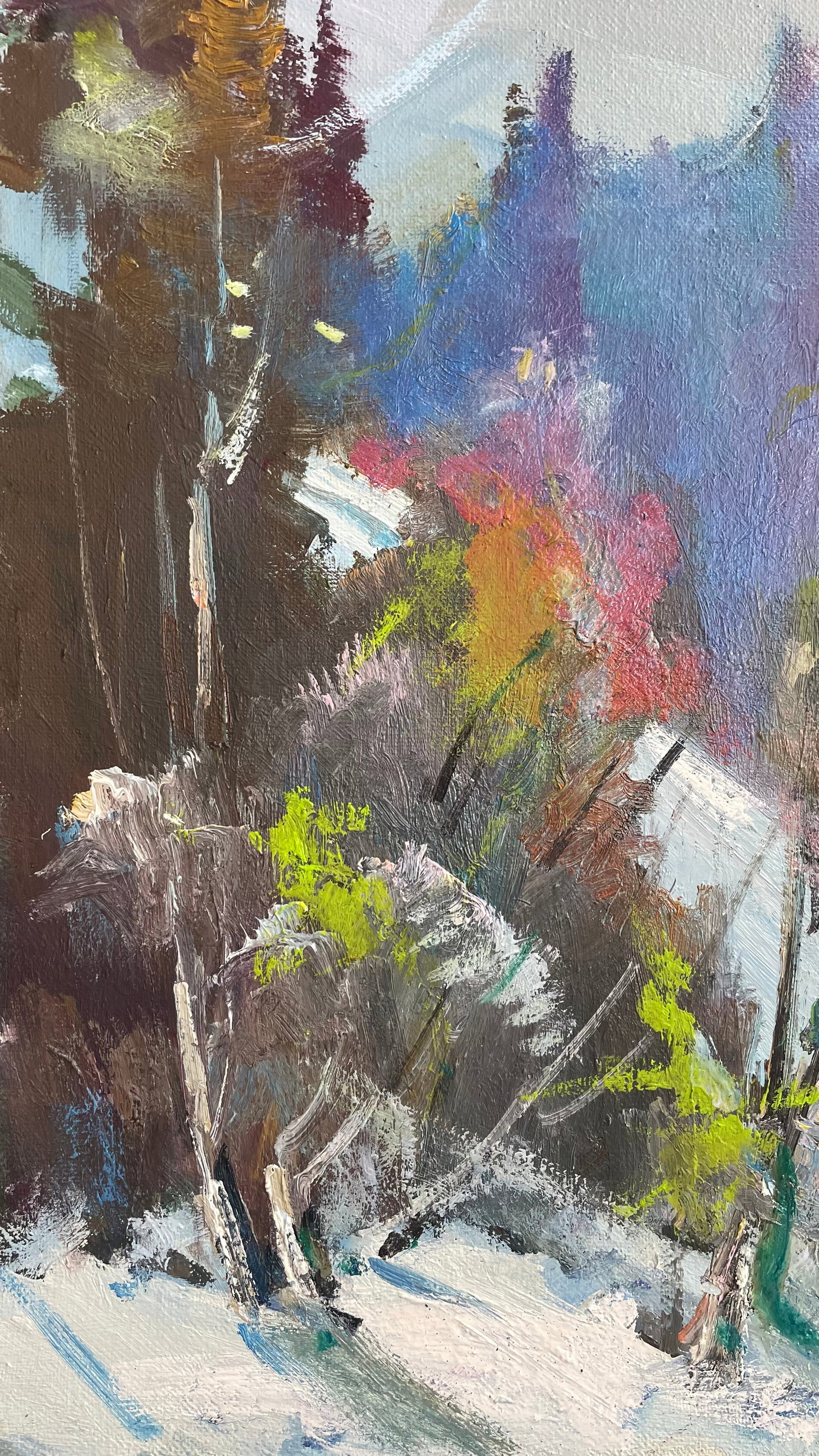 Oil painting Mountains Ivan Romanyuk - 3