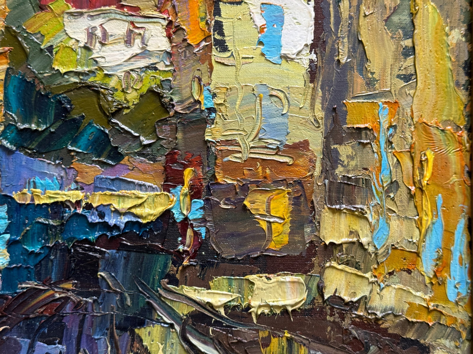 Oil painting with frame Lviv K. Leonid - 10