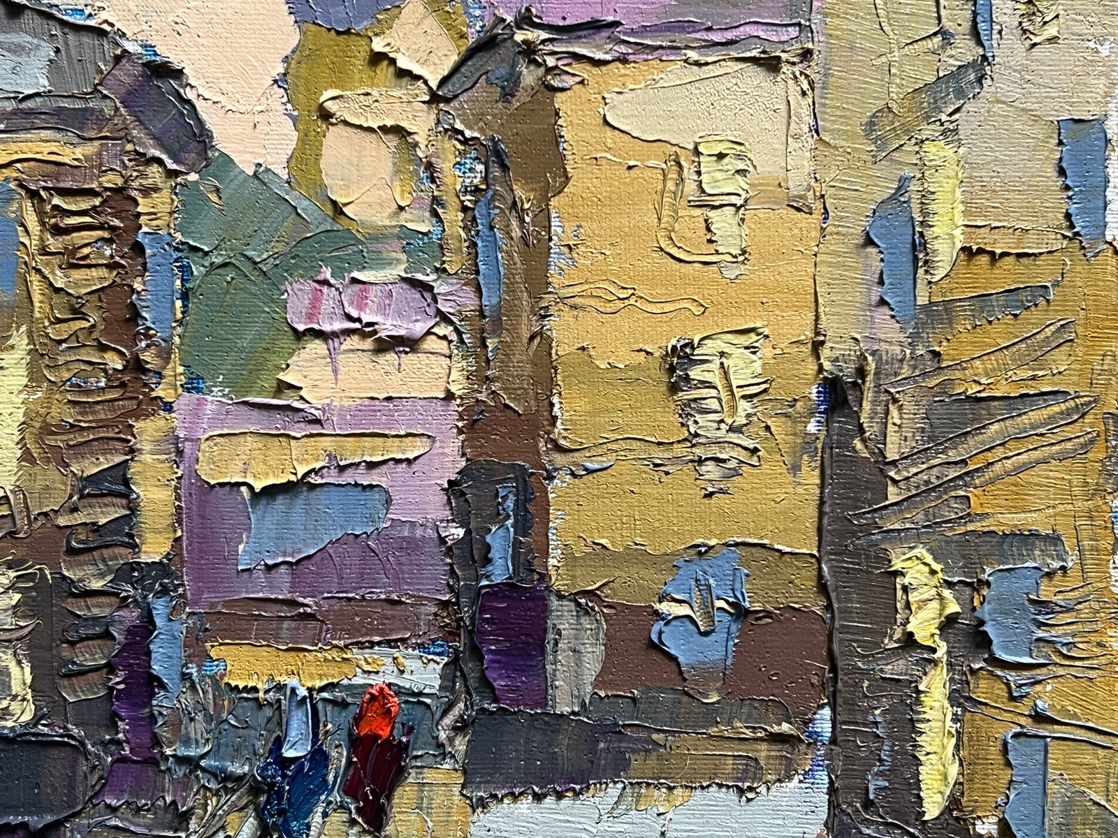 Oil painting with farme square in Lviv K. Leonid - 4