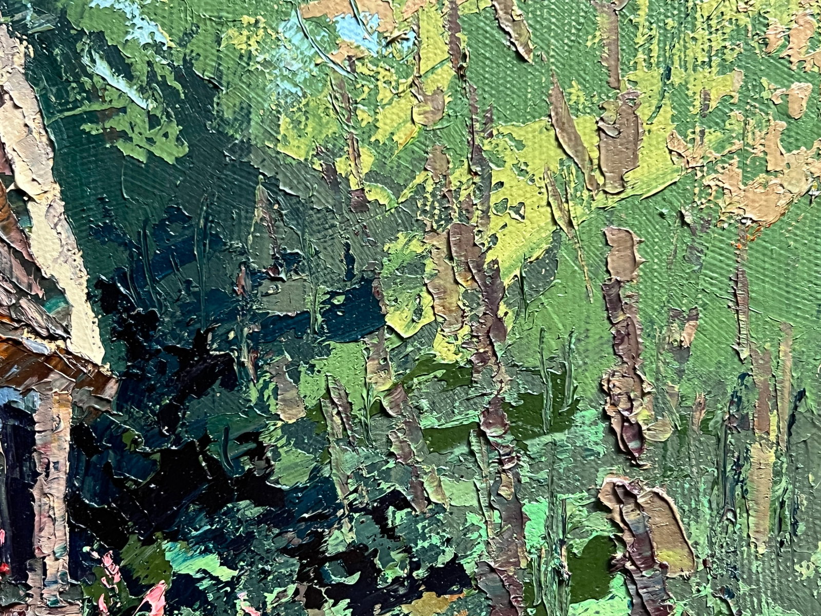 Oil painting with farme Taras's room K. Leonid - 4
