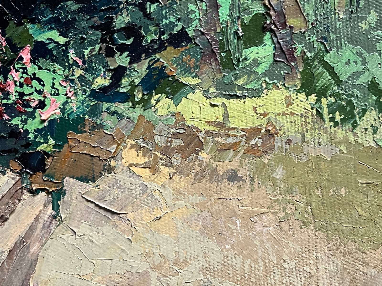 Oil painting with farme Taras's room K. Leonid - 5