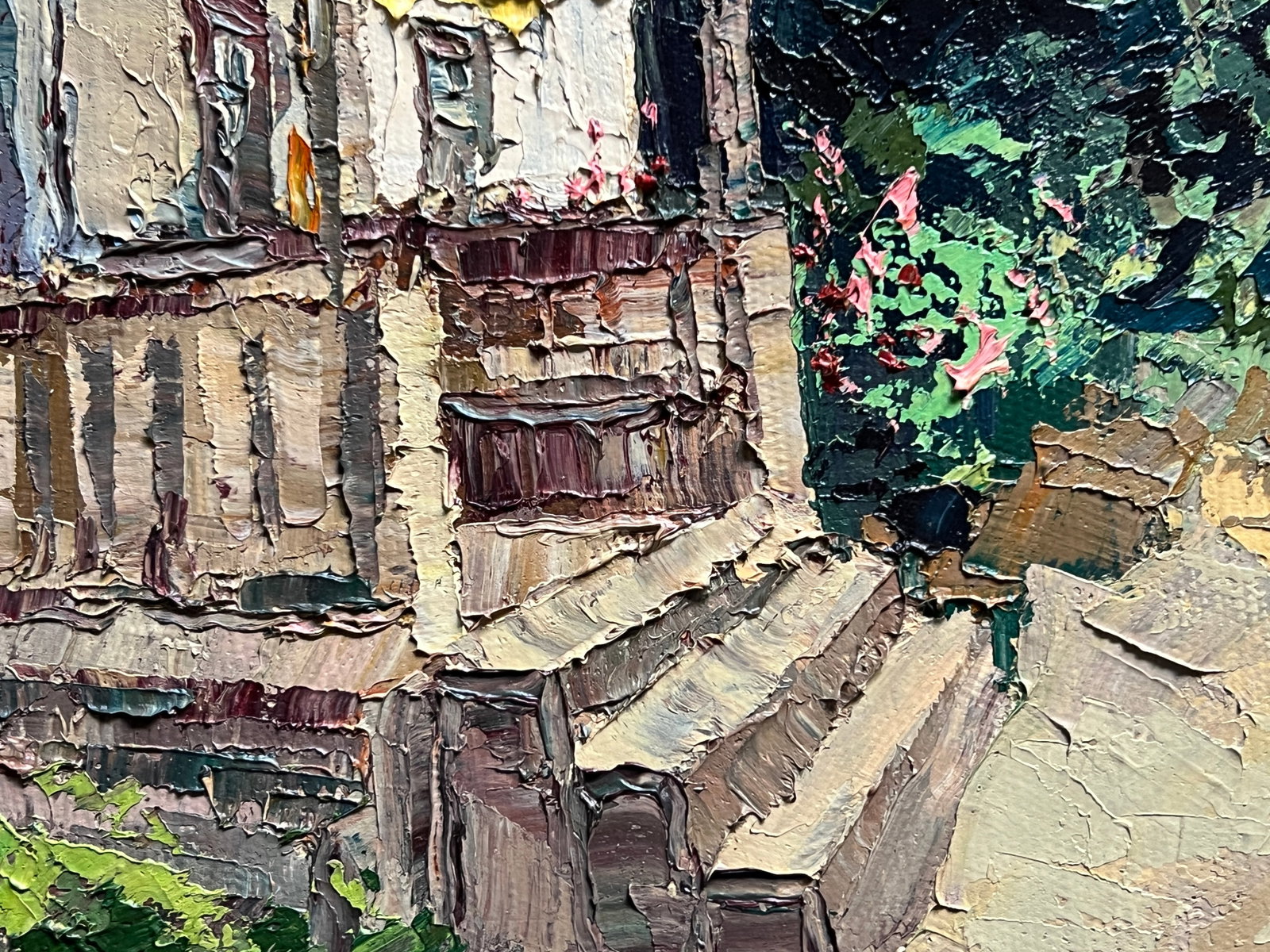 Oil painting with farme Taras's room K. Leonid - 6