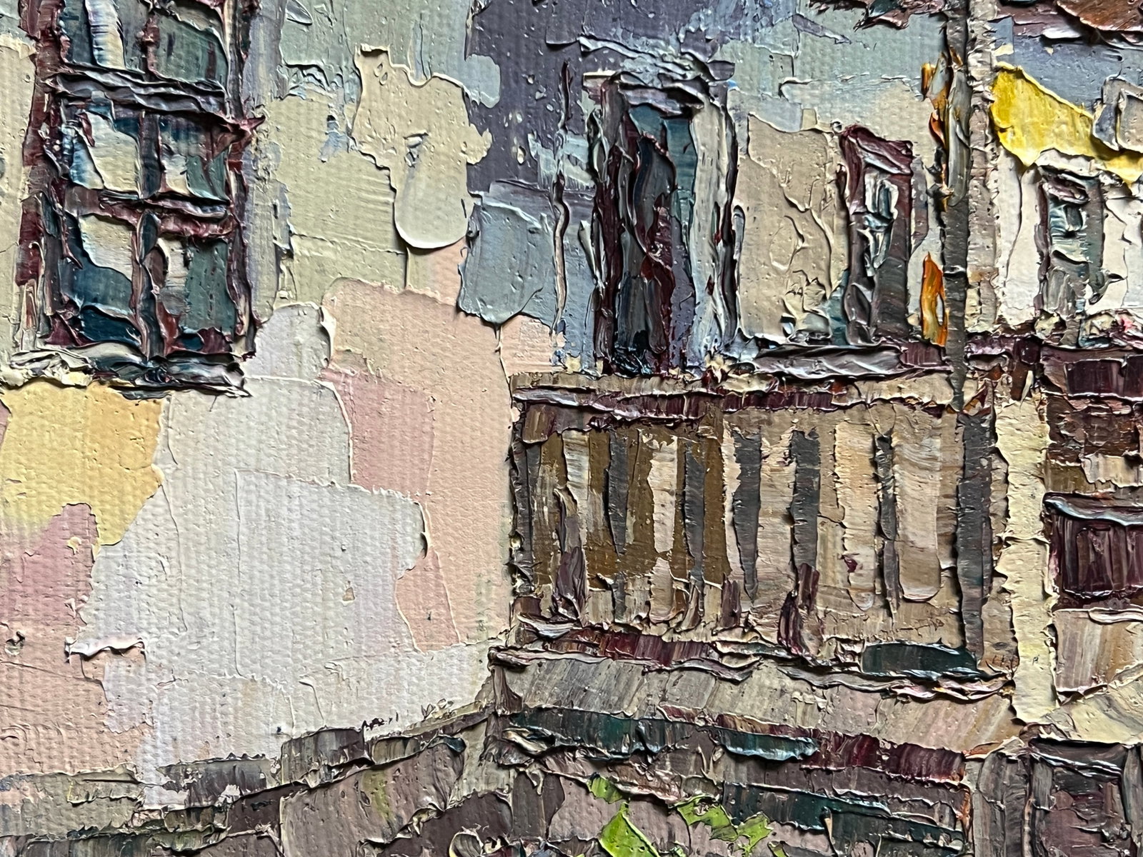 Oil painting with farme Taras's room K. Leonid - 7