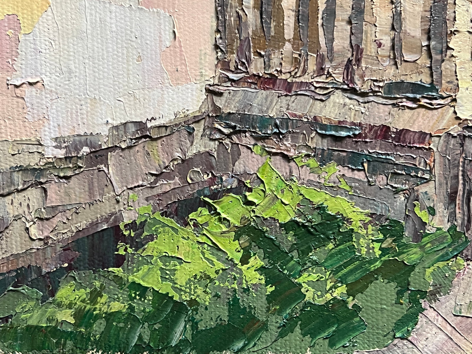Oil painting with farme Taras's room K. Leonid - 8