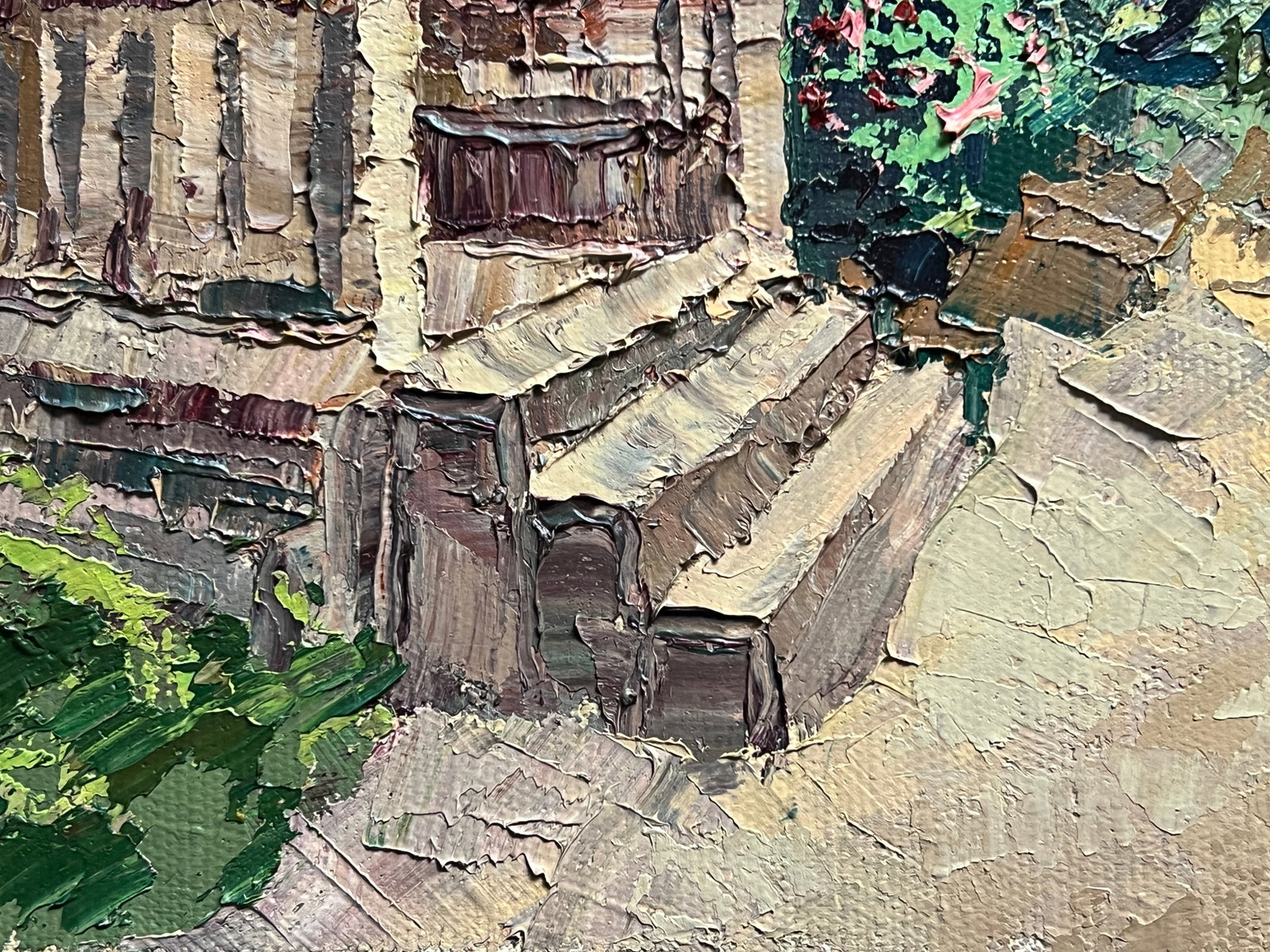Oil painting with farme Taras's room K. Leonid - 9