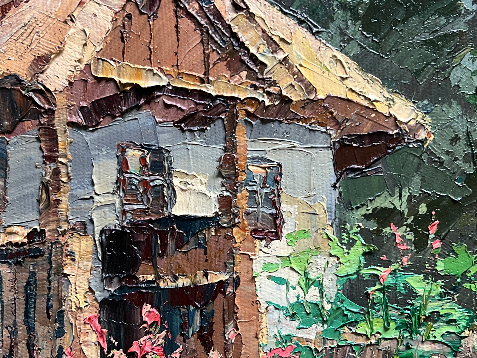 Oil painting with farme Taras's room K. Leonid - 7