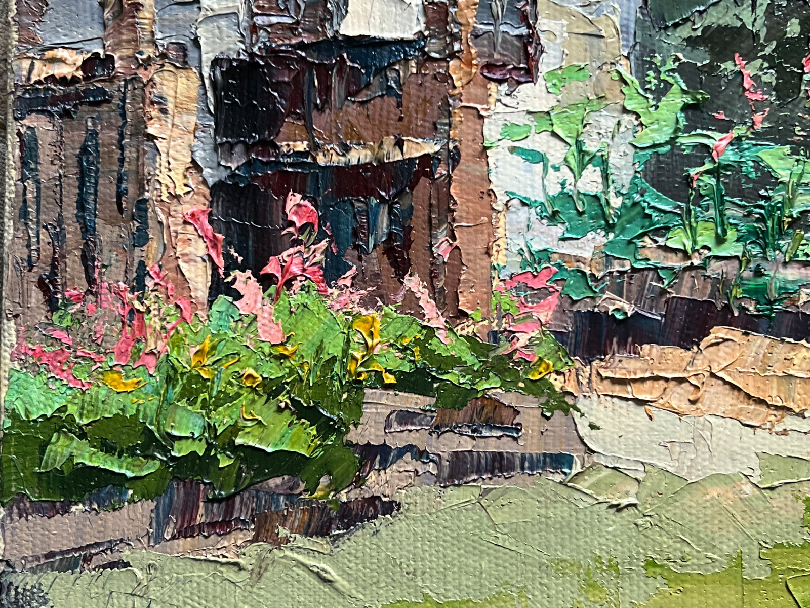 Oil painting with farme Taras's room K. Leonid - 8