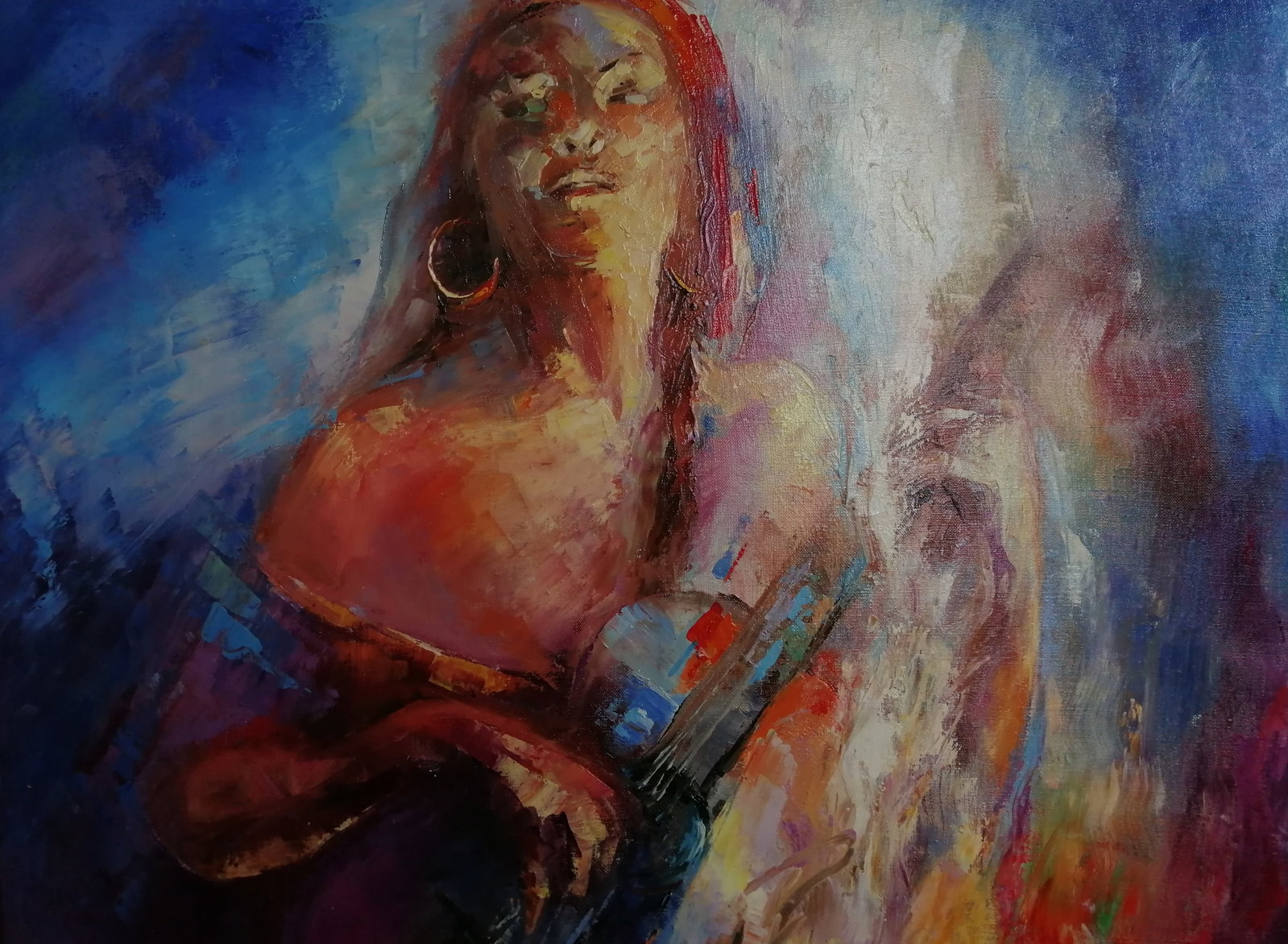 Oil painting Gypsy Vadim Os'onov - 2