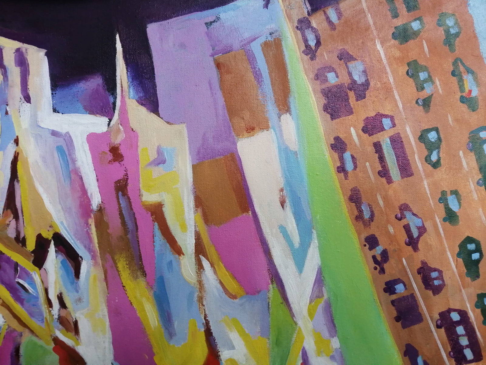 Oil painting Moscow Vadim Os'onov - 4