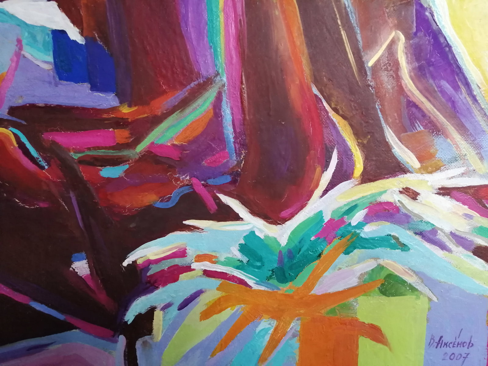 Oil painting Hot girl Vadim Os'onov - 5