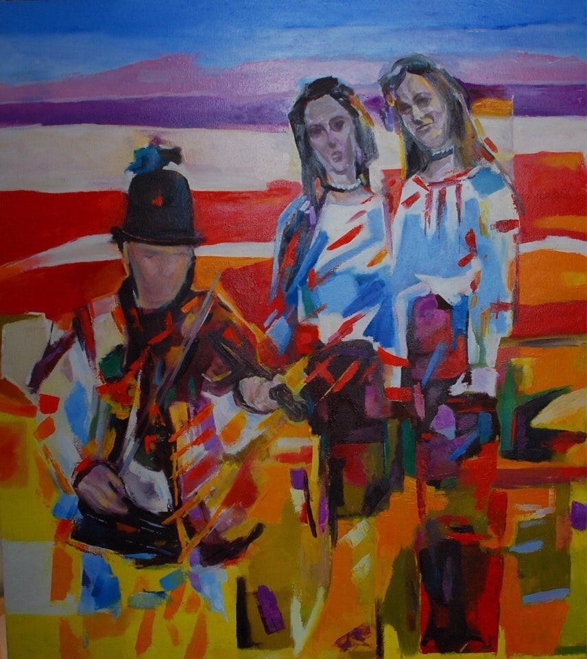 Oil painting Guculy Triptych Vadim Os'onov - 3