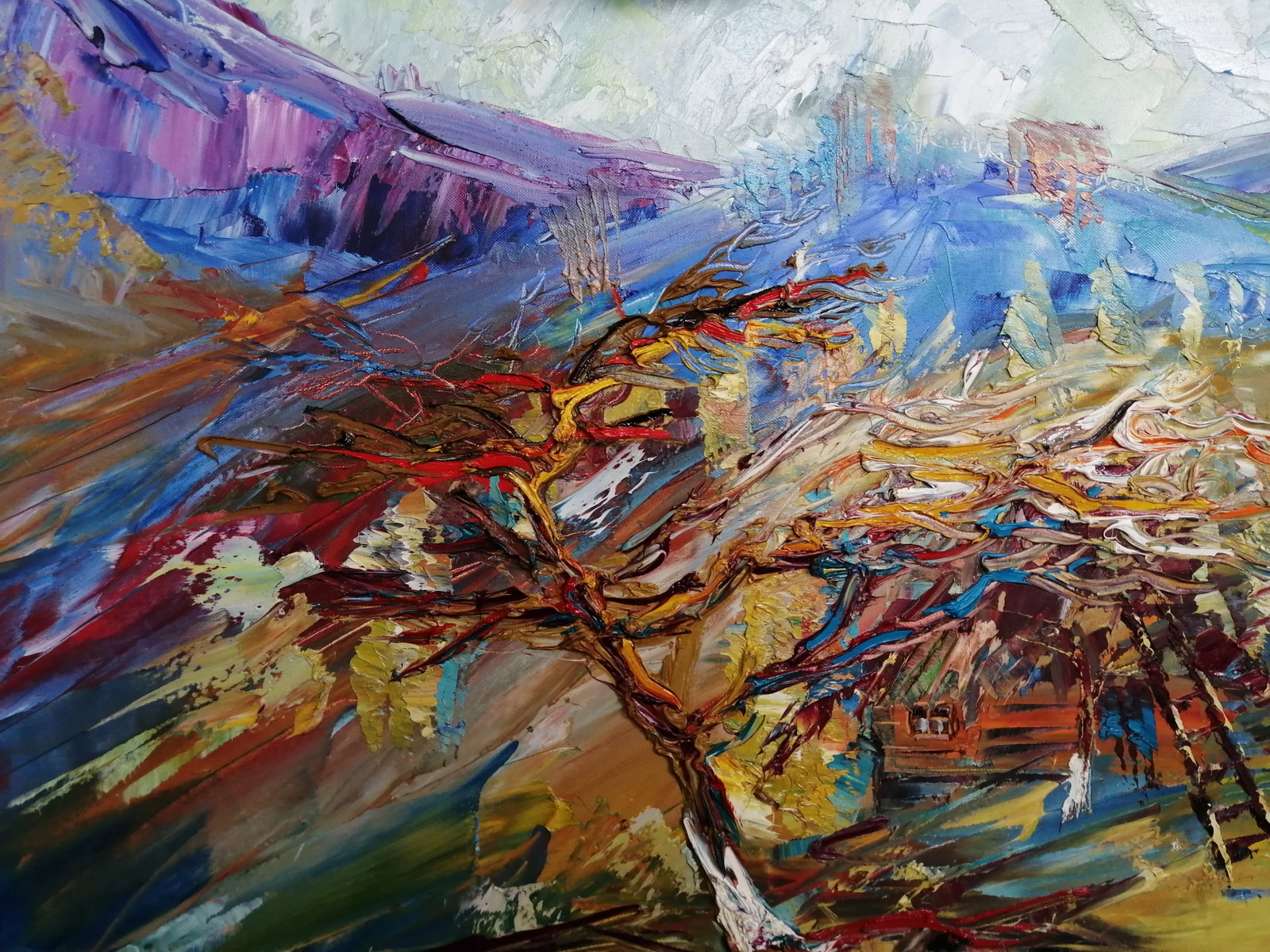 Oil painting Autumn Yurii Kopchak - 2