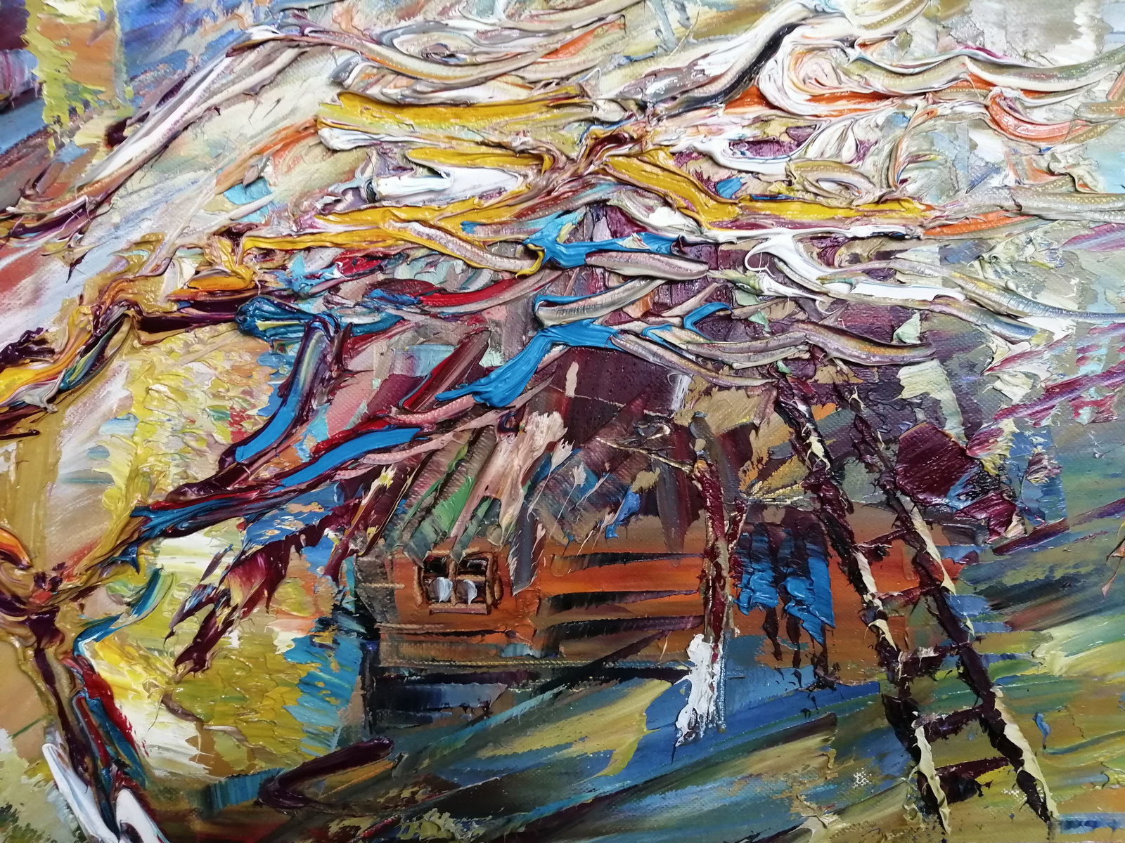 Oil painting Autumn Yurii Kopchak - 7
