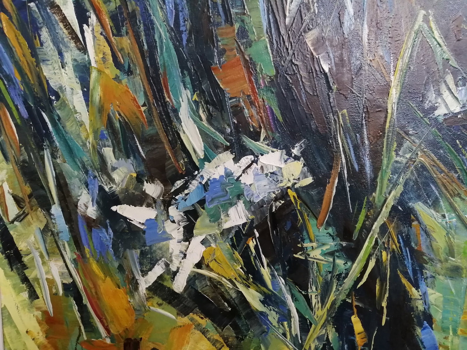 Oil painting Dandelions Vadim Os'onov - 4