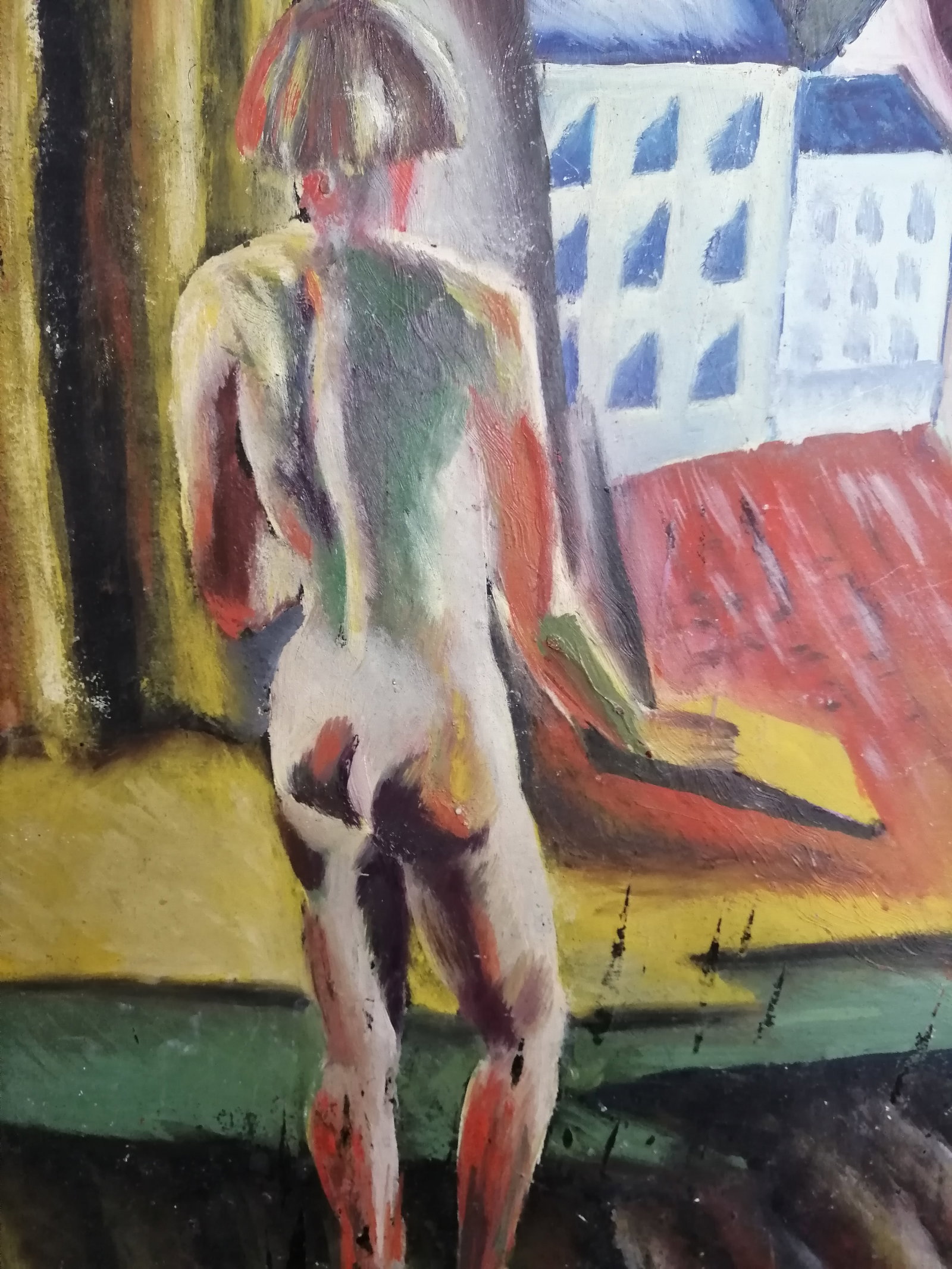 Oil painting And let the whole world wait Vadim Os'onov - 6