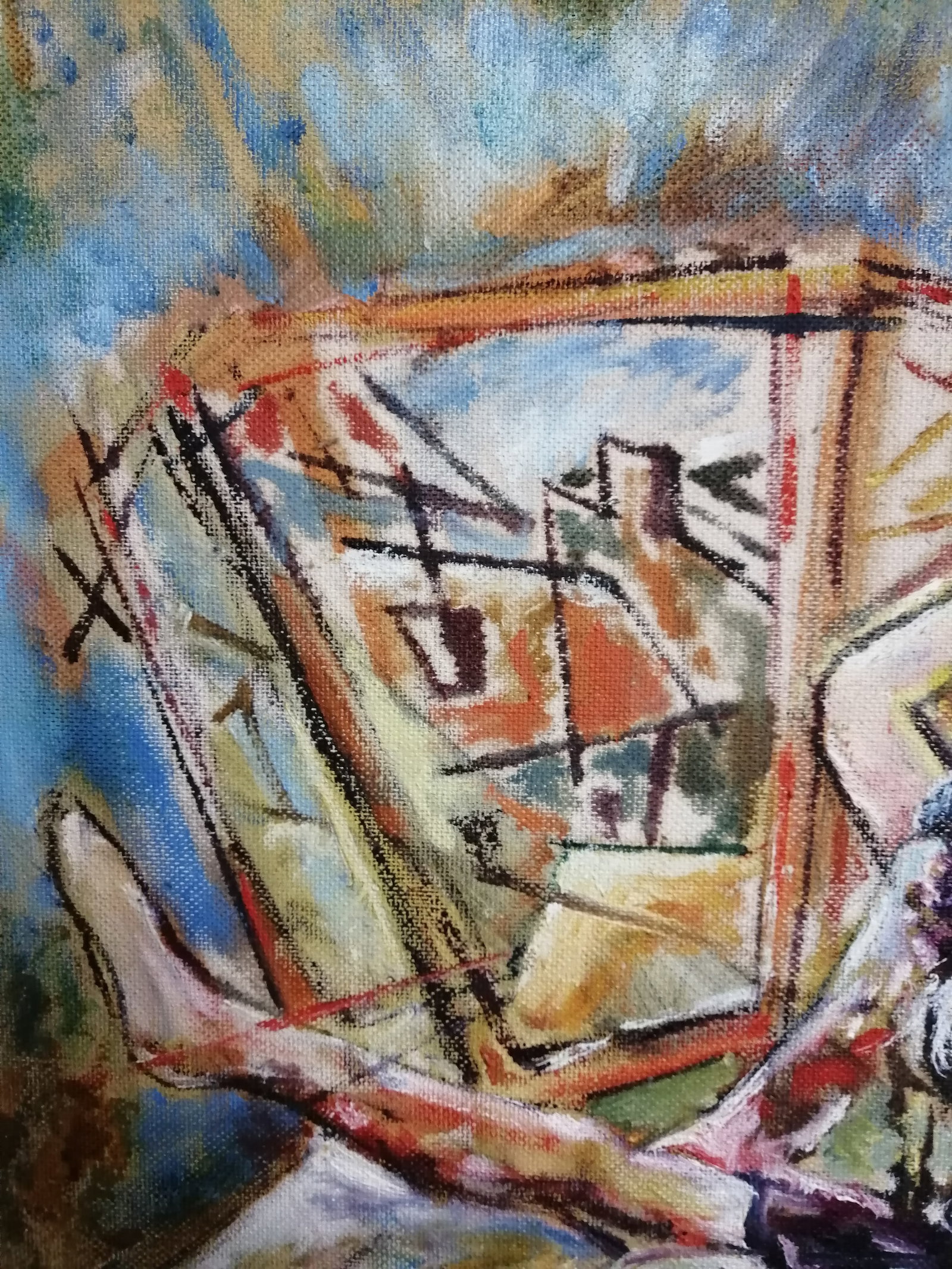 Oil painting Waiting Vadim Os'onov - 5