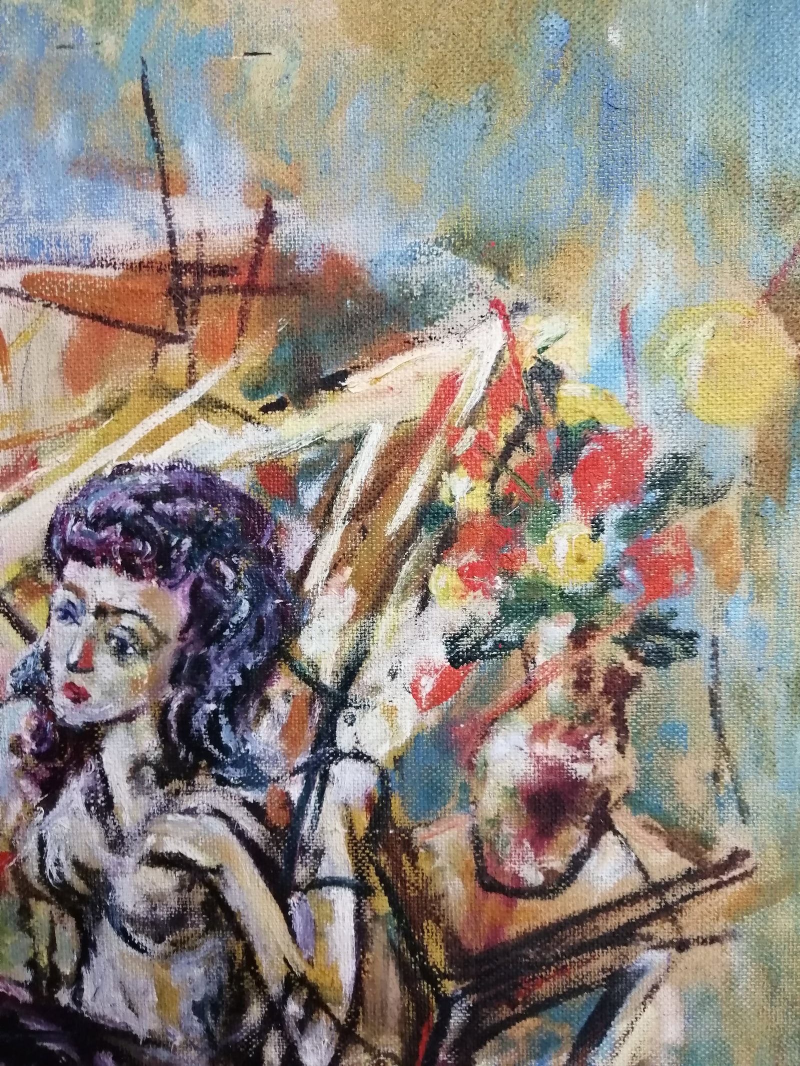 Oil painting Waiting Vadim Os'onov - 6