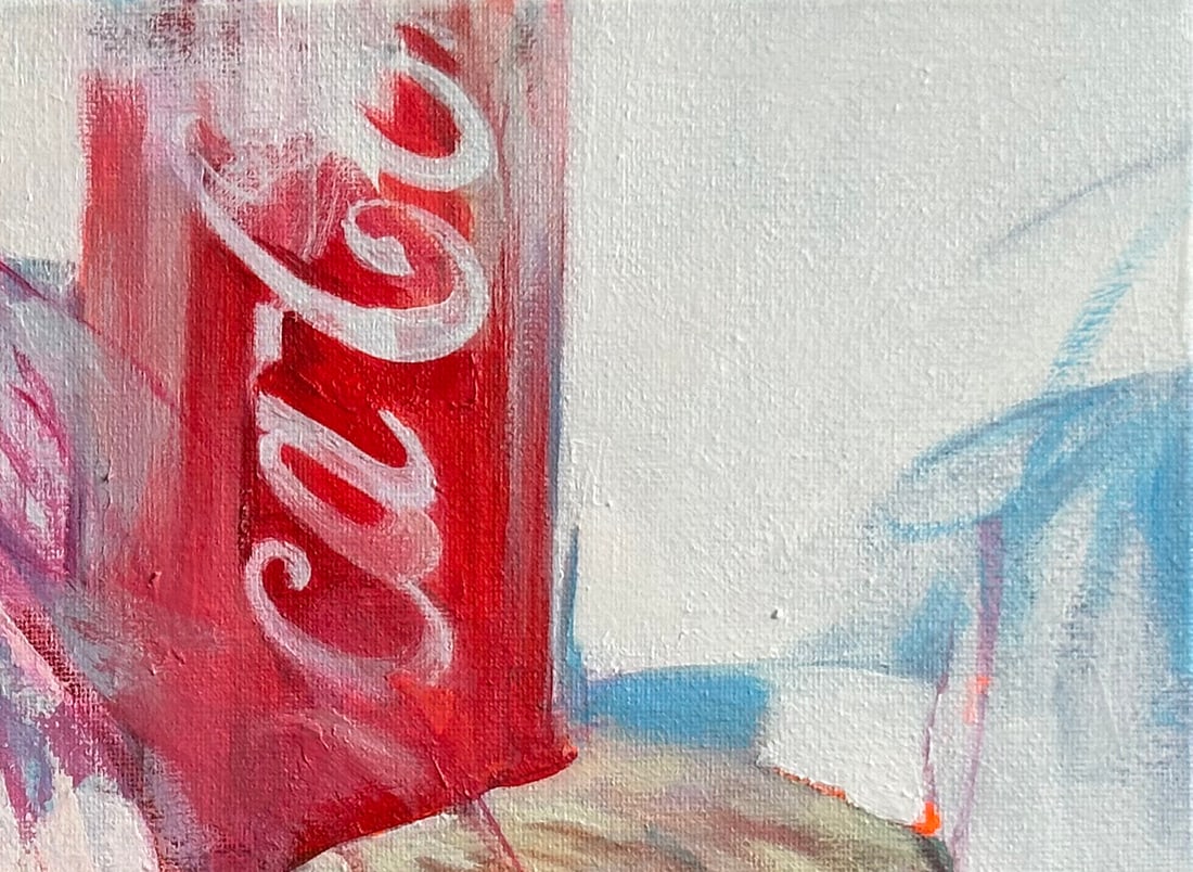 Oil still life painting Supper Ivan T. - 4